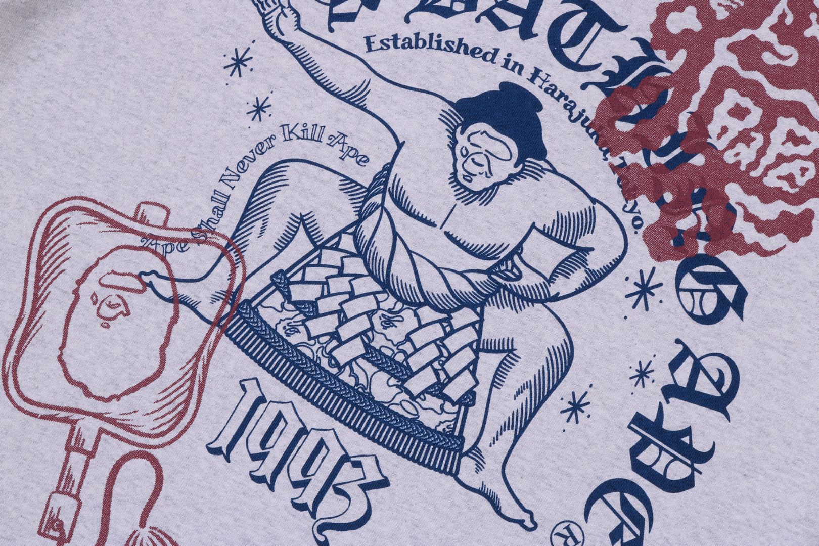 JAPAN CULTURE SUMO CREWNECK MENS - Image 8