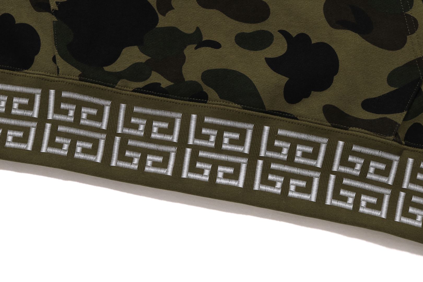 1ST CAMO BRUSH COLLEGE PULLOVER HOODIE MENS - Image 6