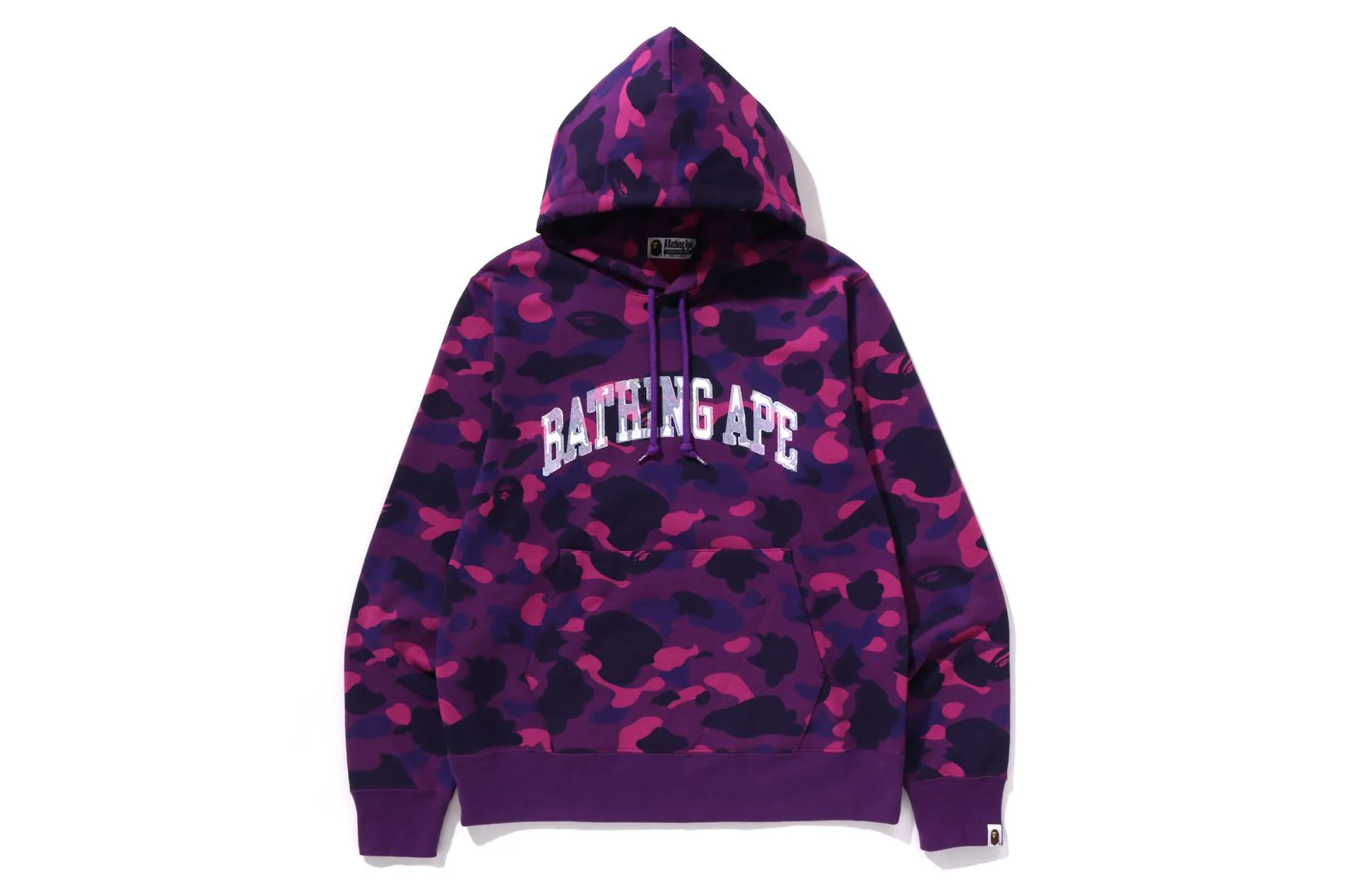 COLOR CAMO PULLOVER HOODIE MENS - Image 4