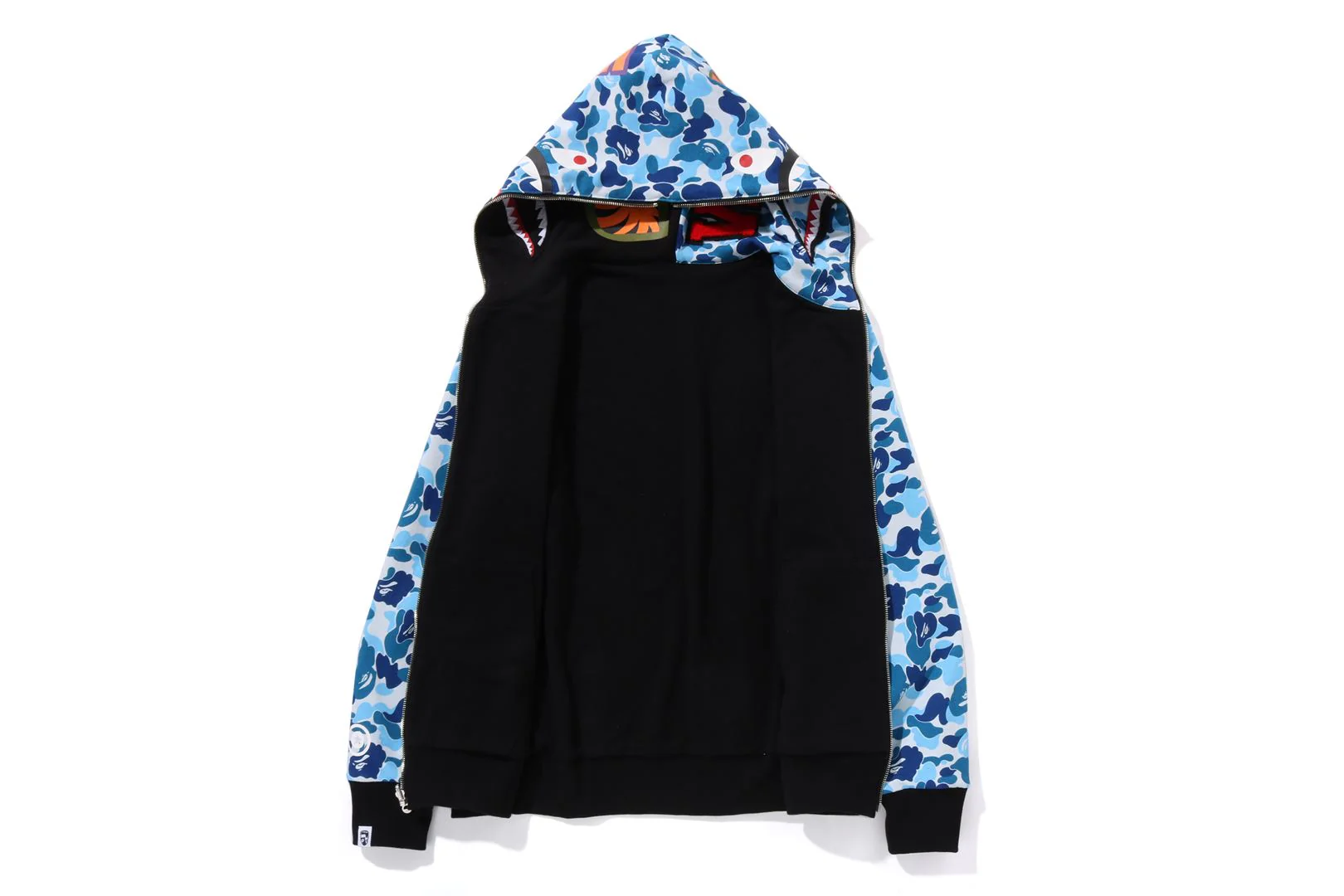 ABC CAMO REVERSIBLE SHARK FULL ZIP HOODIE - Image 7