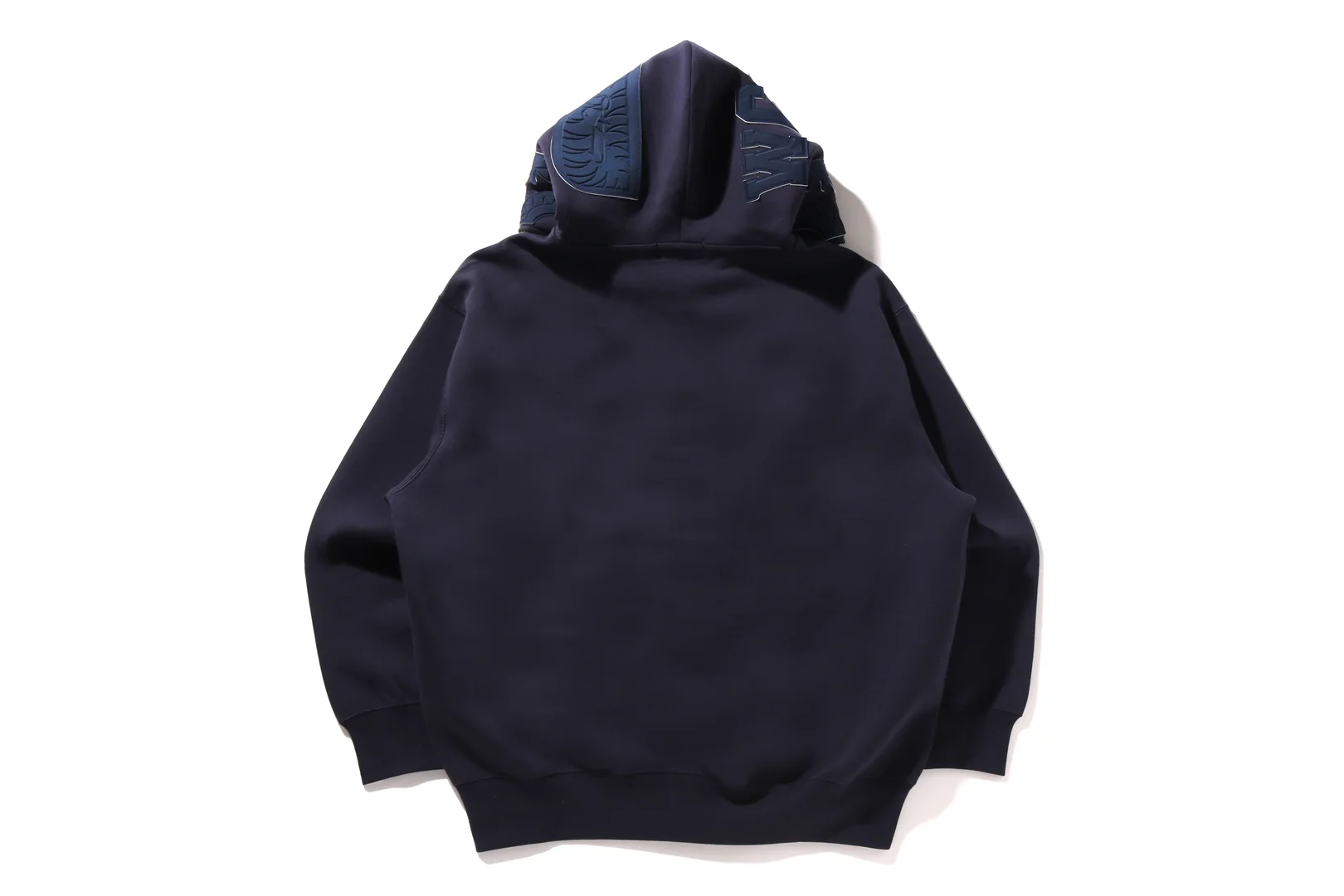 LINE CAMO INTERLOCK RELAXED FIT SHARK FULL ZIP HOODIE MENS - Image 7