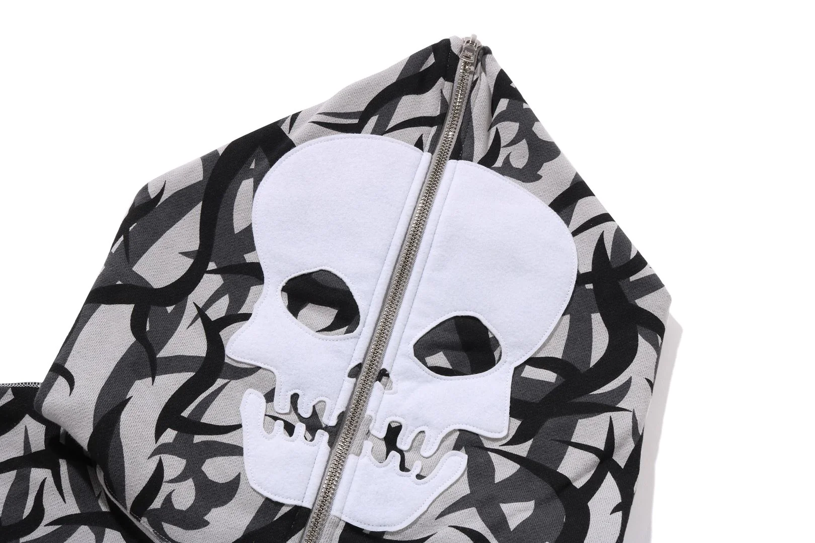 BAPE X NBHD - TRIAL CAMO TWO FACE HALF ZIP PULLOVER HOODIE - Image 7