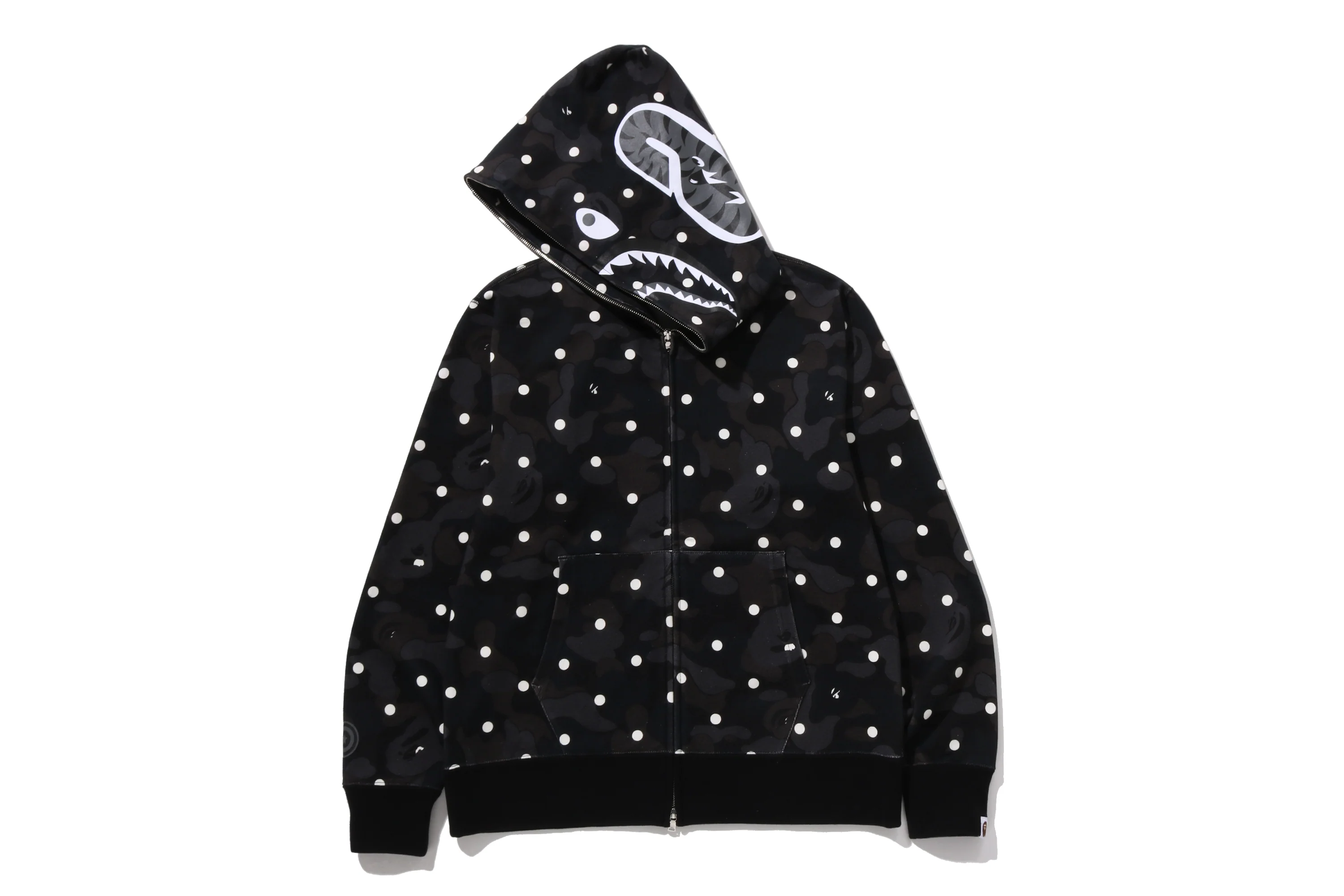 ABC DOT SHARK FULL ZIP HOODIE - Image 2