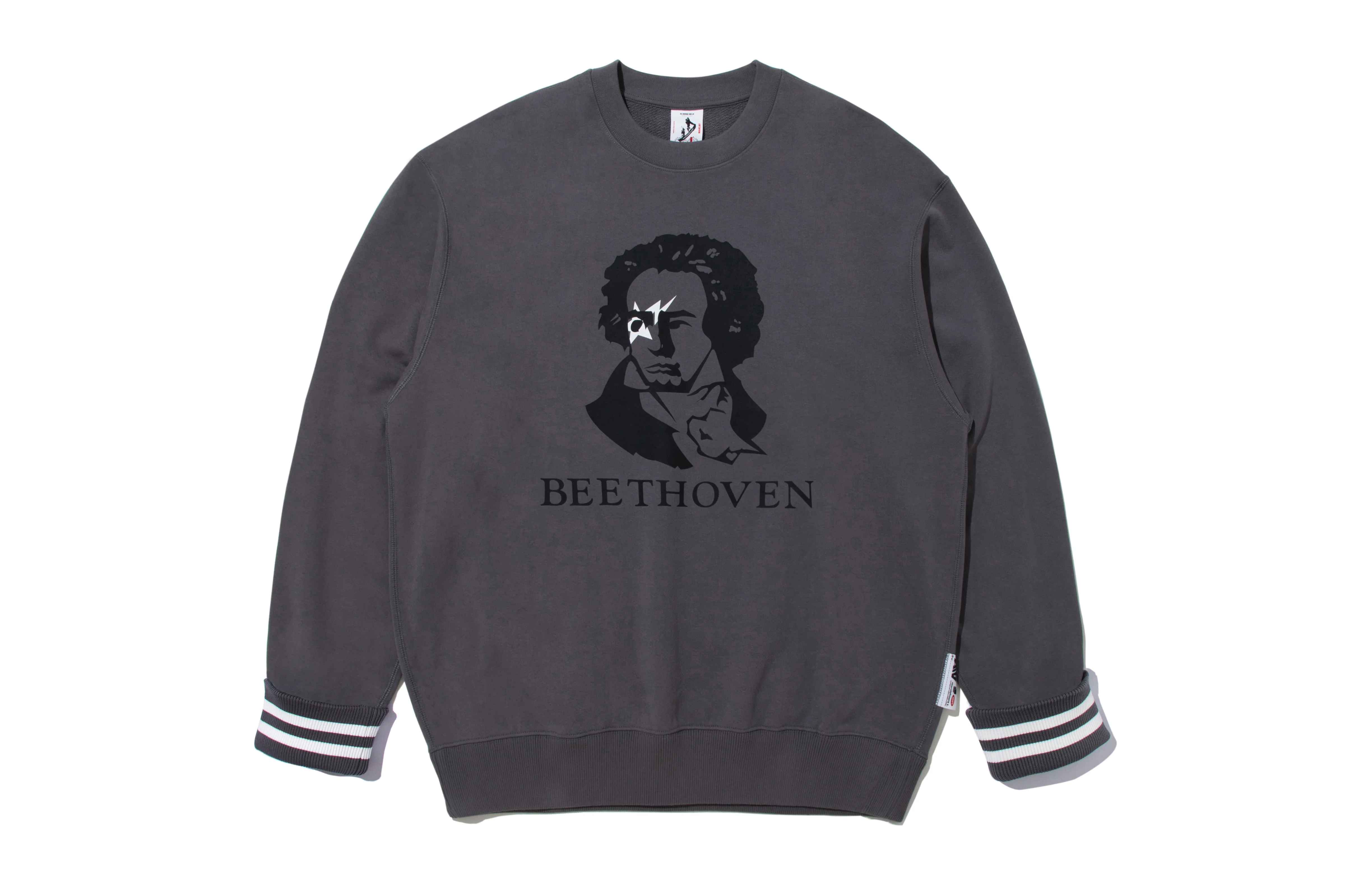 BAPE BY KAZUKI KURAISHI RELAXED FIT CREWNECK SWEATSHIRT - Image 4