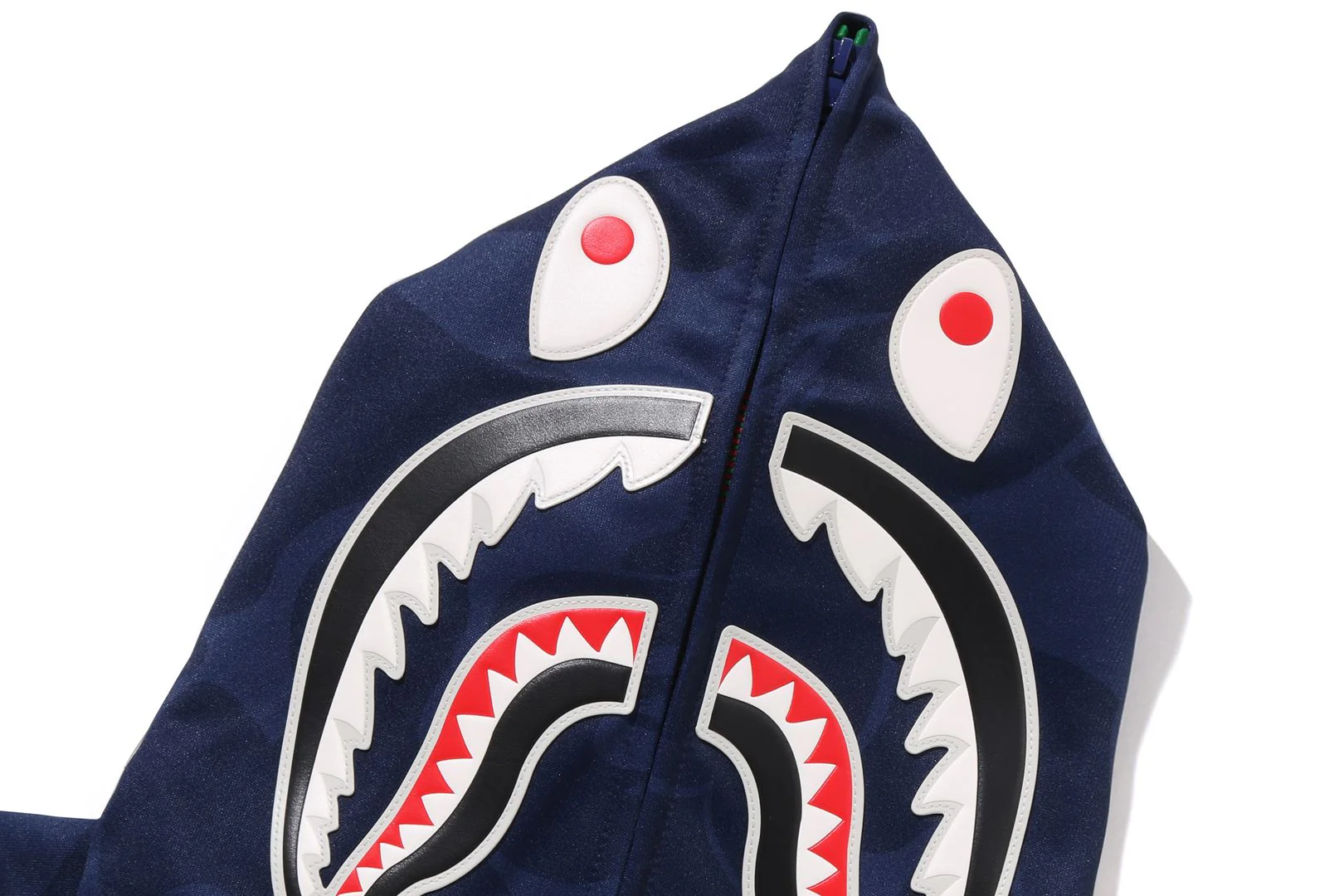 BAPE X PAGANI SOLID CAMO RELAXED FIT SHARK FULL ZIP HOODIE - Image 12