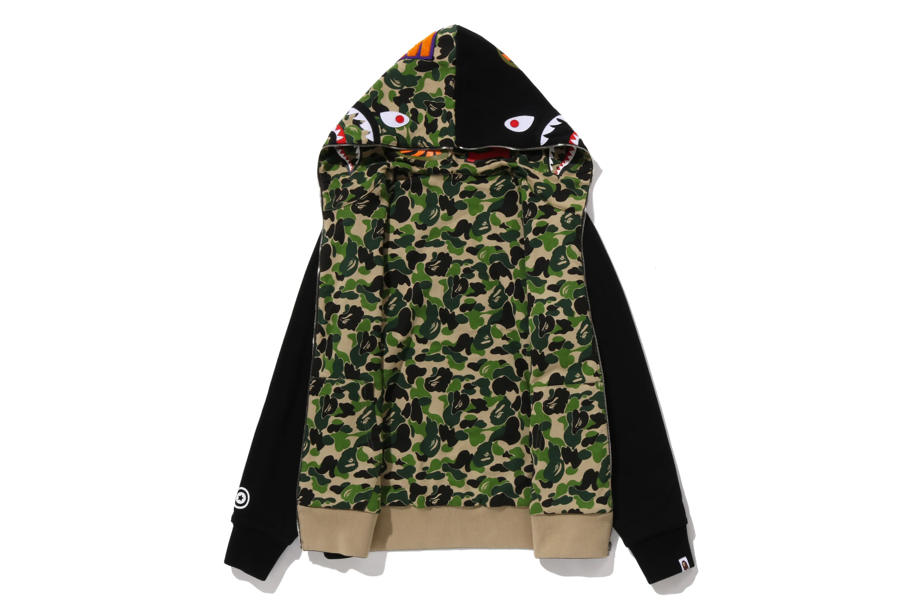 ABC CAMO REVERSIBLE SHARK FULL ZIP HOODIE - Image 12