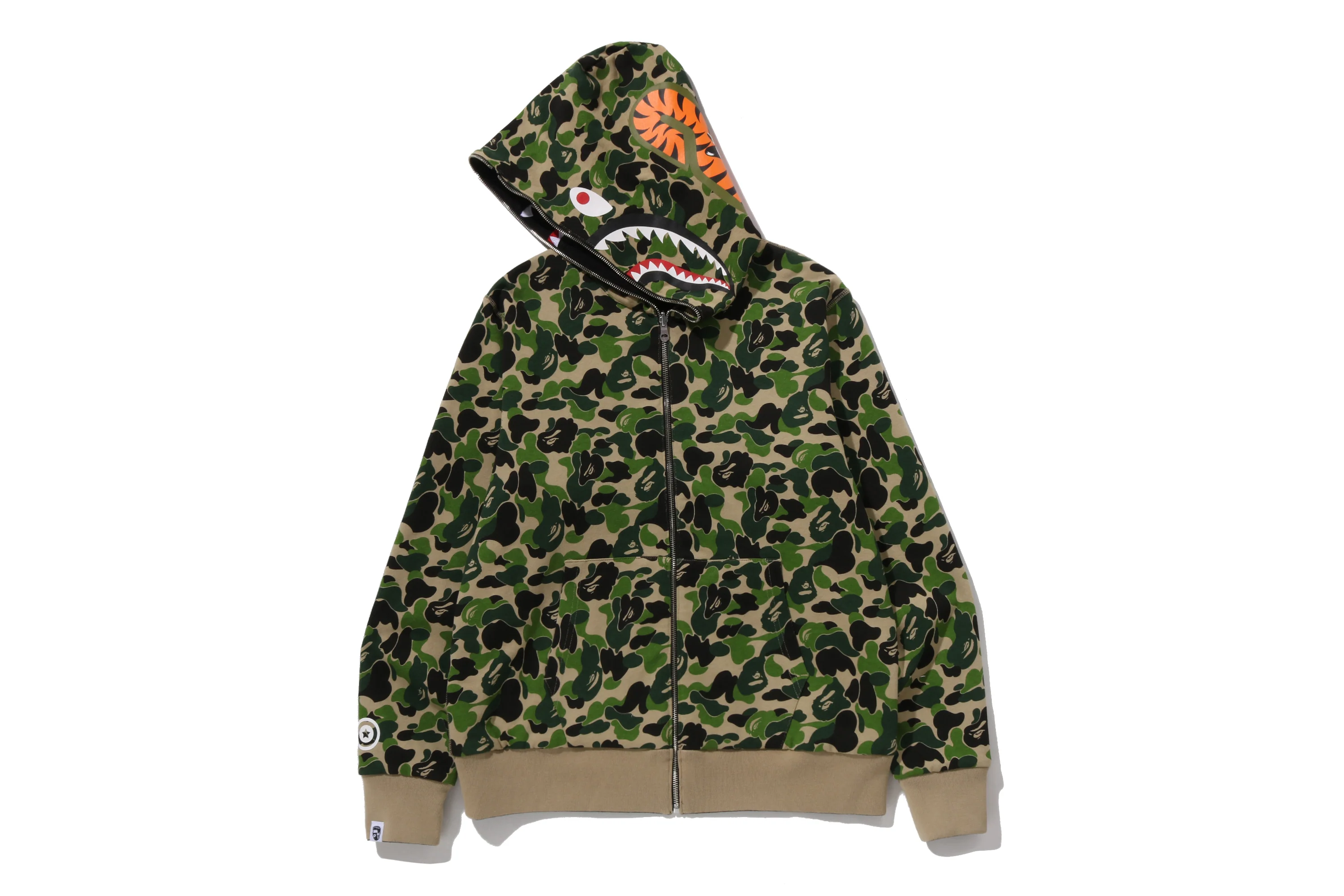 ABC CAMO REVERSIBLE SHARK FULL ZIP HOODIE - Image 14