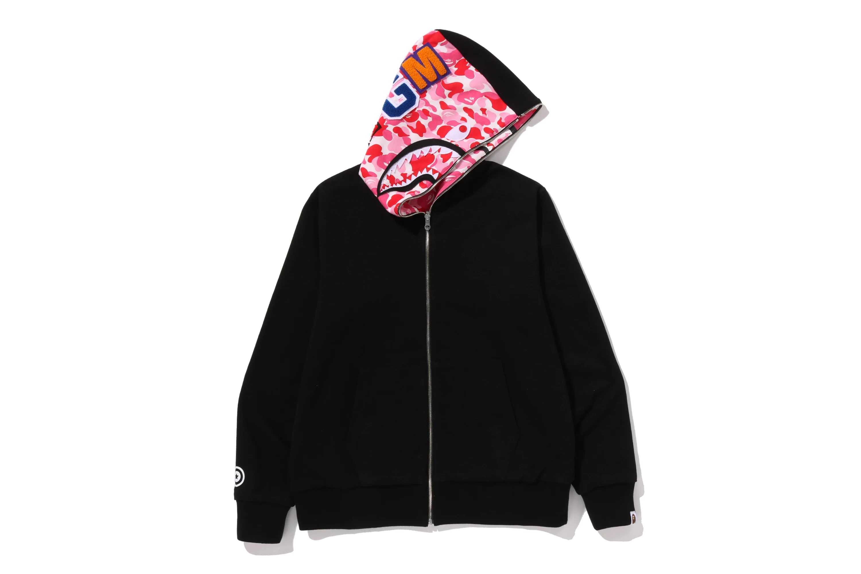 ABC CAMO REVERSIBLE SHARK FULL ZIP HOODIE - Image 3
