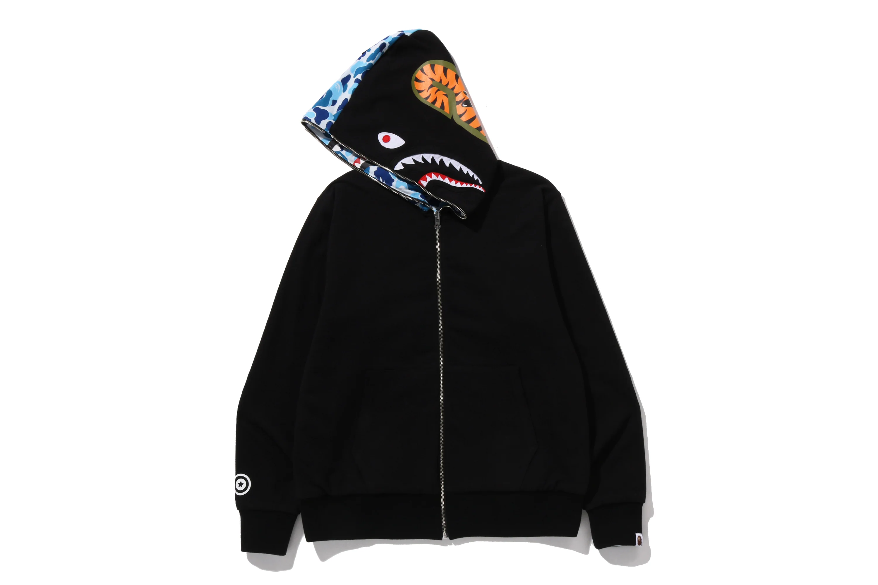 ABC CAMO REVERSIBLE SHARK FULL ZIP HOODIE - Image 4