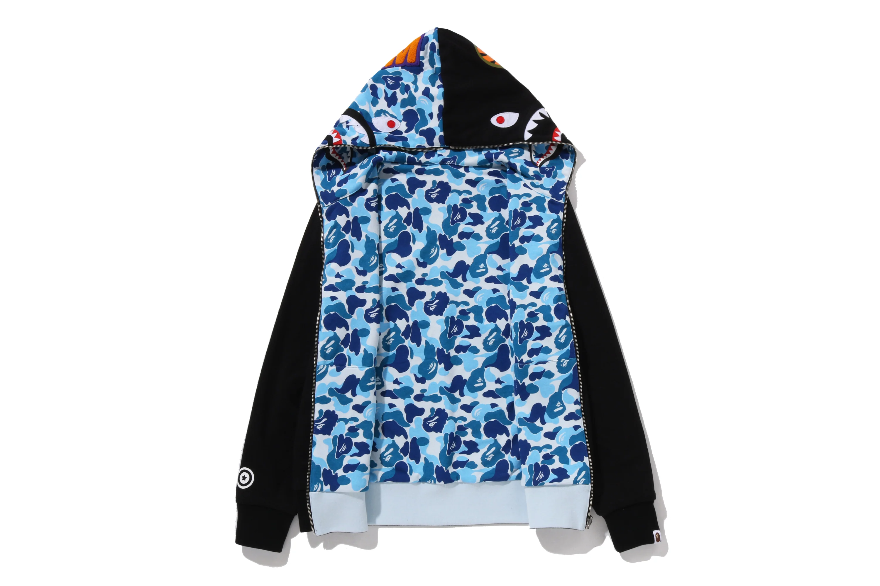 ABC CAMO REVERSIBLE SHARK FULL ZIP HOODIE - Image 6