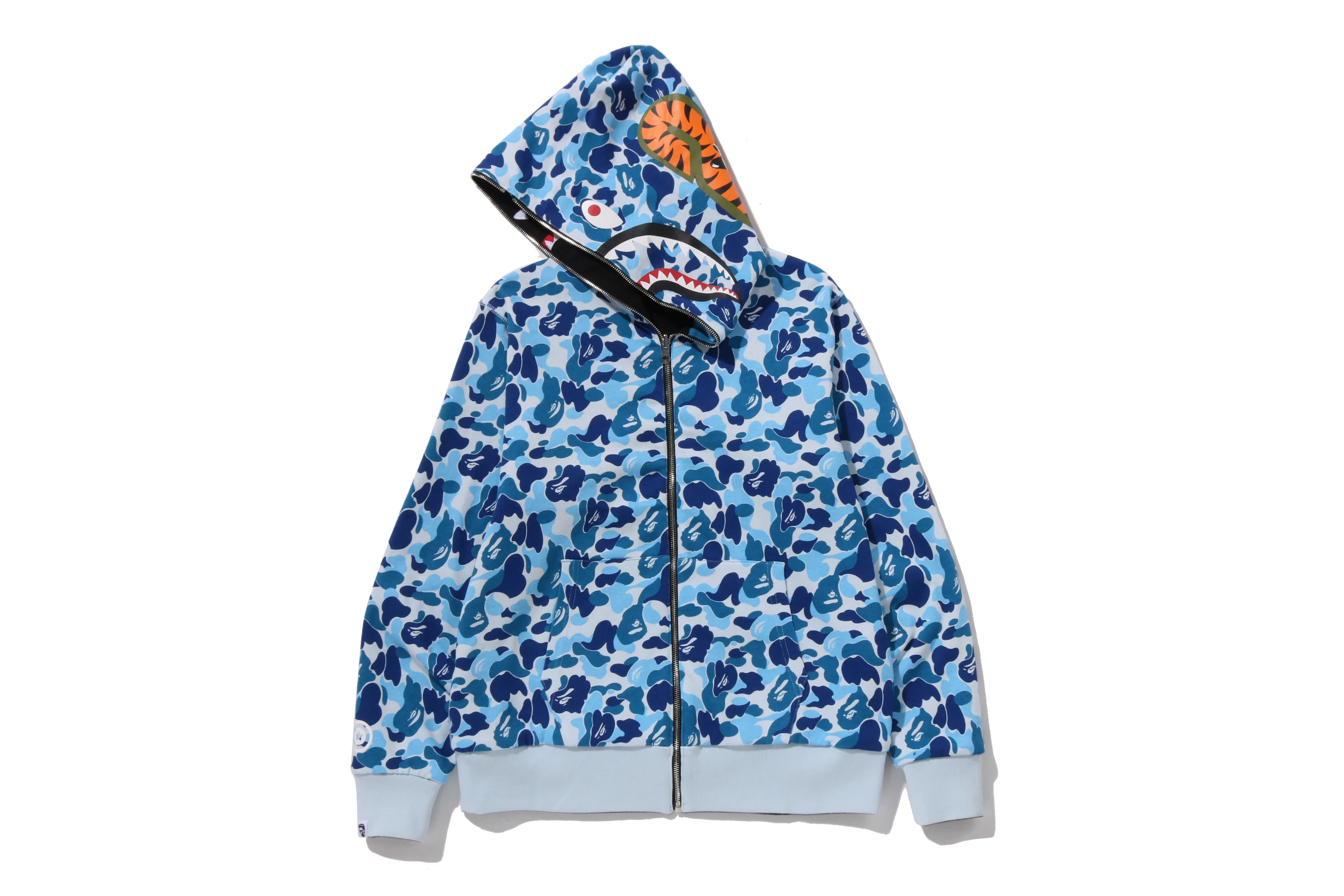 ABC CAMO REVERSIBLE SHARK FULL ZIP HOODIE - Image 8