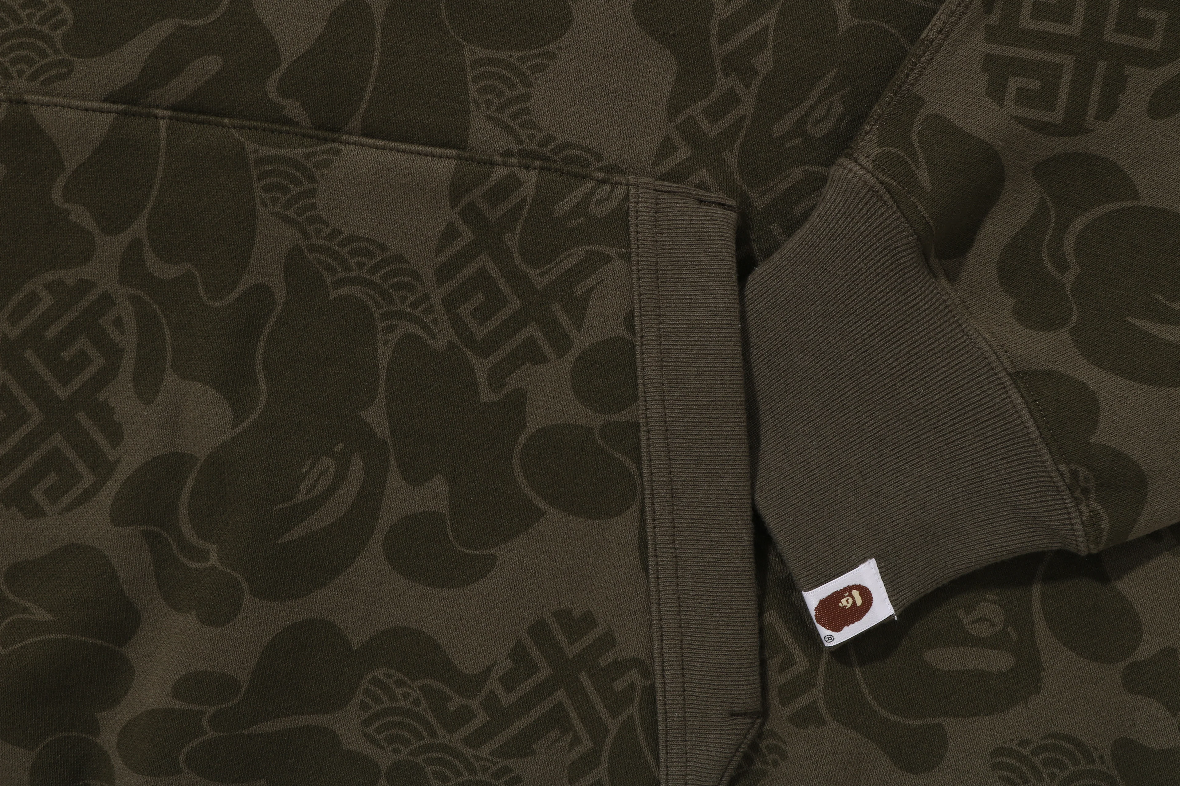 ASIA CAMO PULLOVER HOODIE RELAXED FIT MENS - Image 8