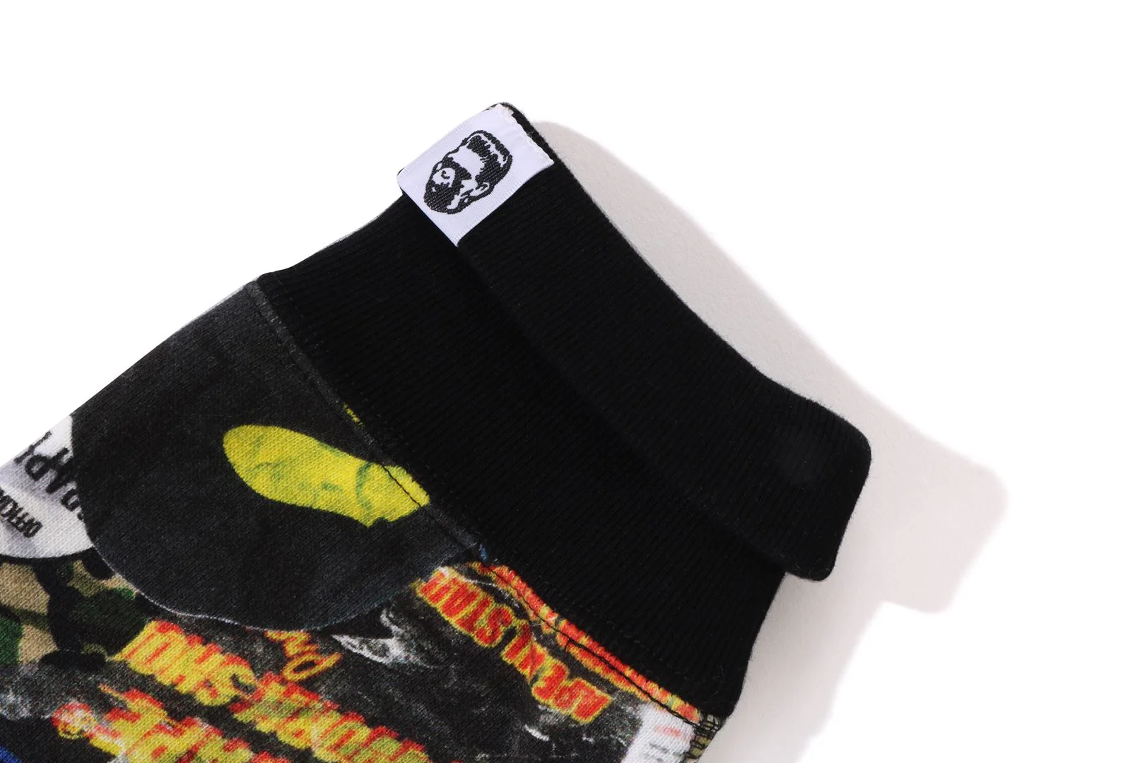 BAPE FLYER PATTERN SHARK FULL ZIP HOODIE MENS - Image 5