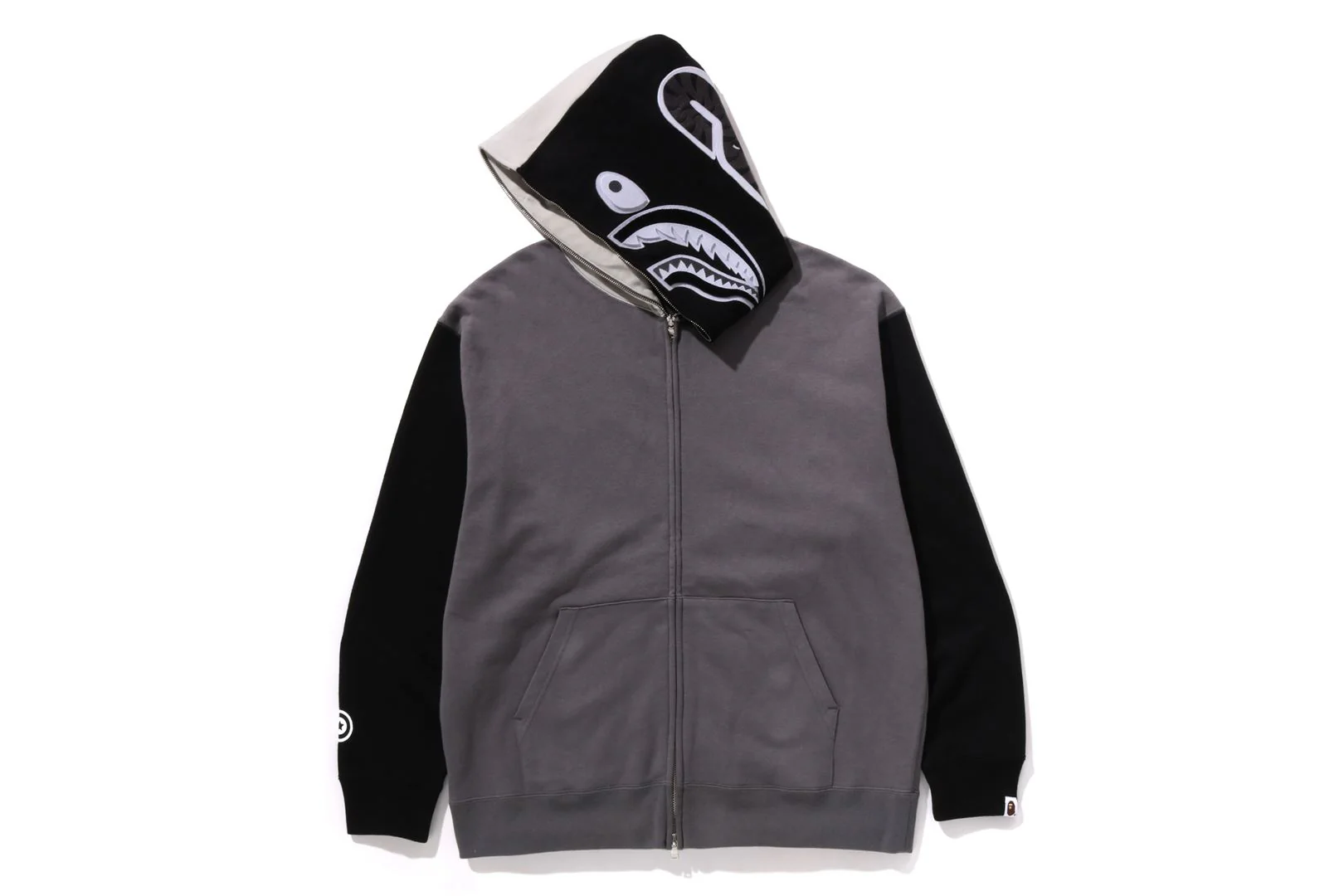 SHARK FULL ZIP HOODIE #1 MENS - Image 3