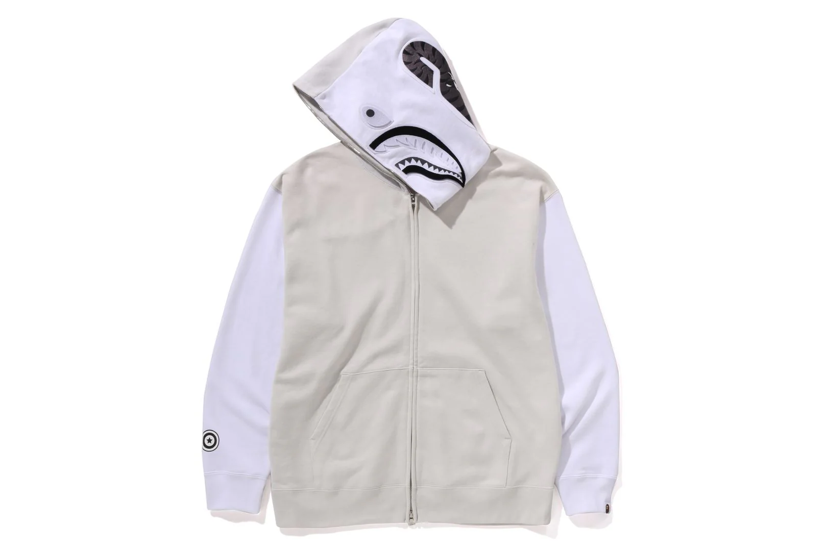 SHARK FULL ZIP HOODIE #1 MENS - Image 6