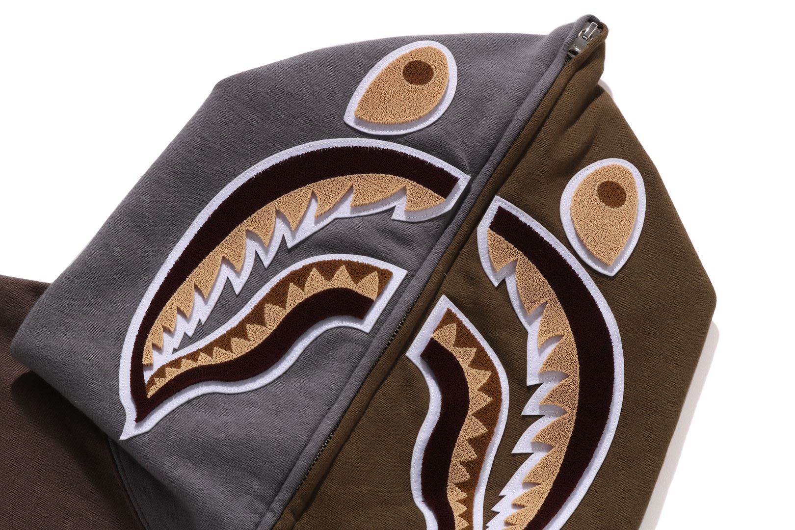 SHARK FULL ZIP HOODIE #2 MENS - Image 3