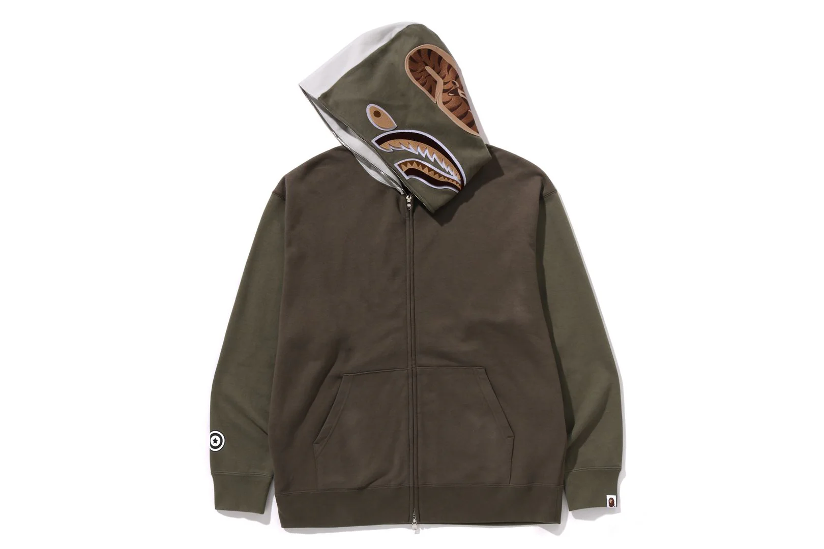 SHARK FULL ZIP HOODIE #2 MENS - Image 5