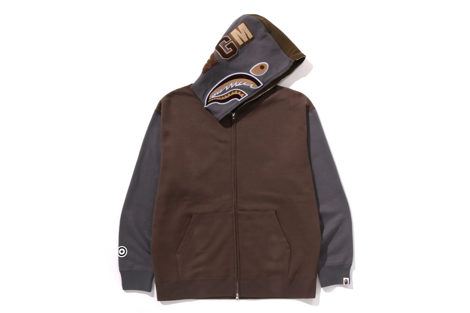 SHARK FULL ZIP HOODIE #2 MENS - Image 9