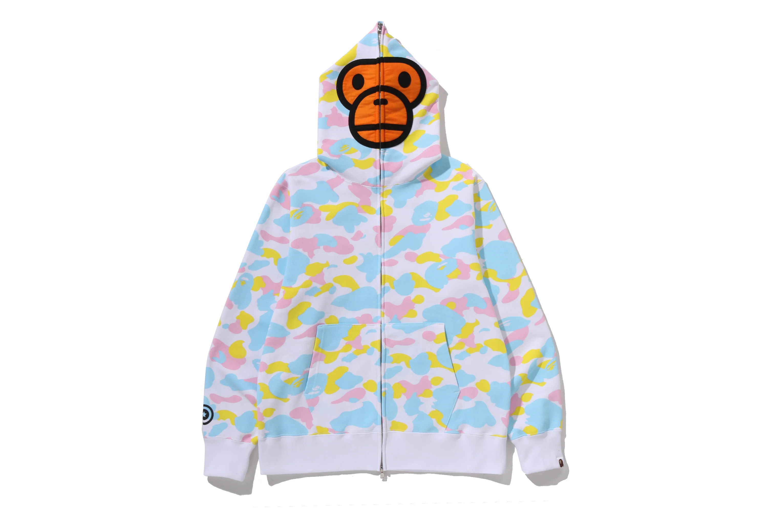 NEW MULTI CAMO BABY MILO REGULAR FIT FULL ZIP HOODIE - Image 8