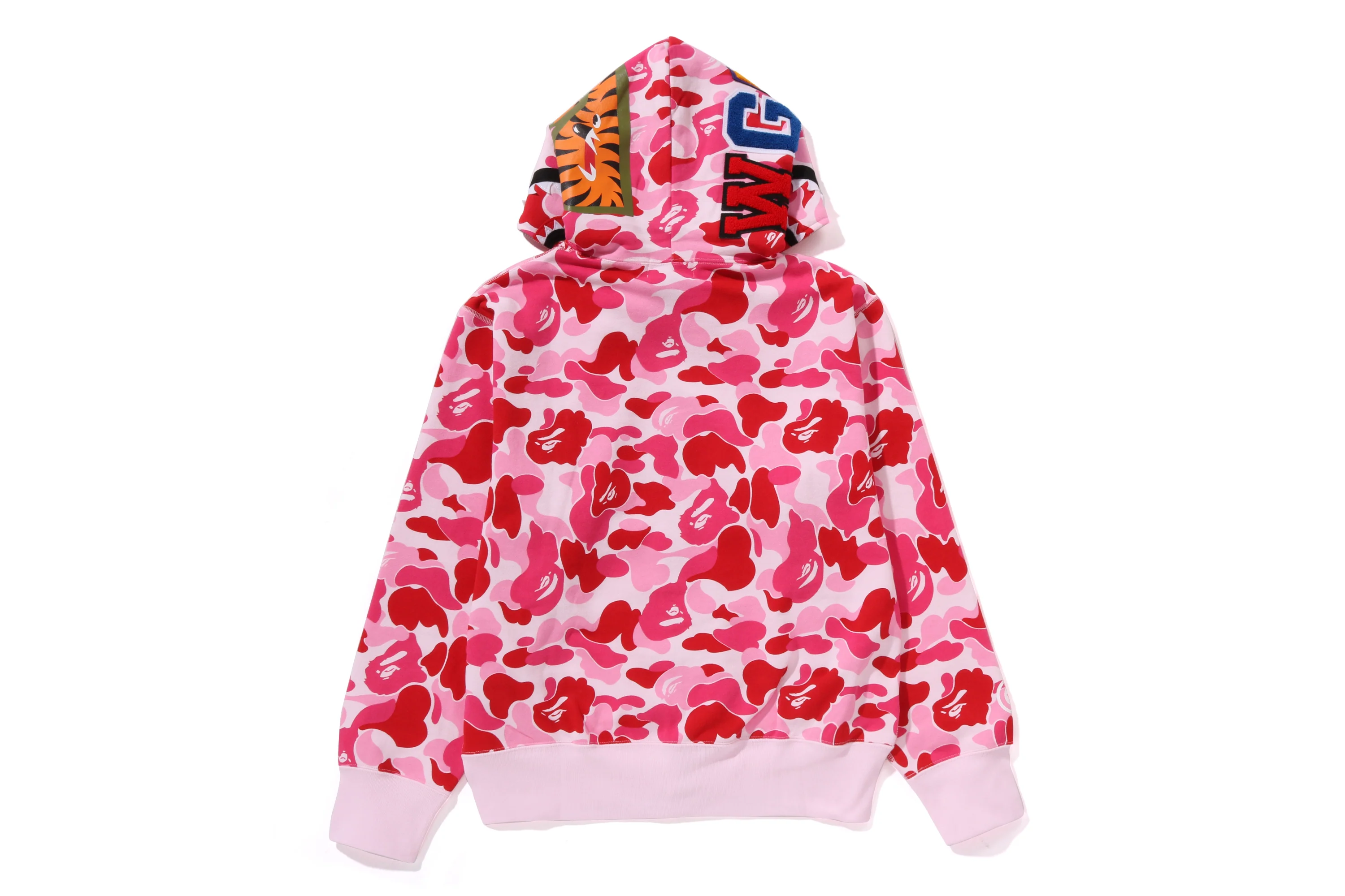 ABC CAMO SHARK FULL ZIP HOODIE LADIES - Image 6