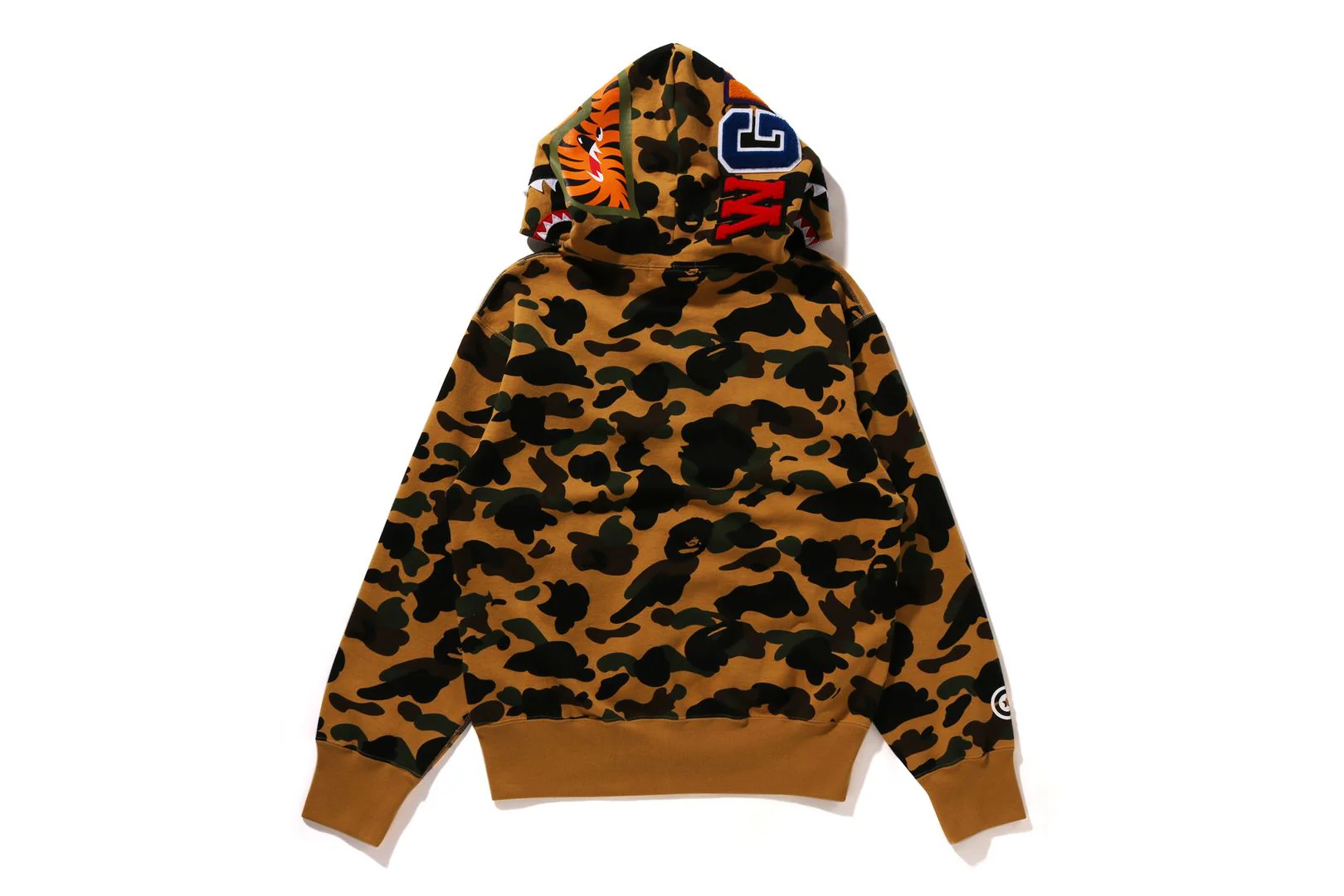 1ST CAMO SHARK FULL ZIP HOODIE LADIES - Image 7