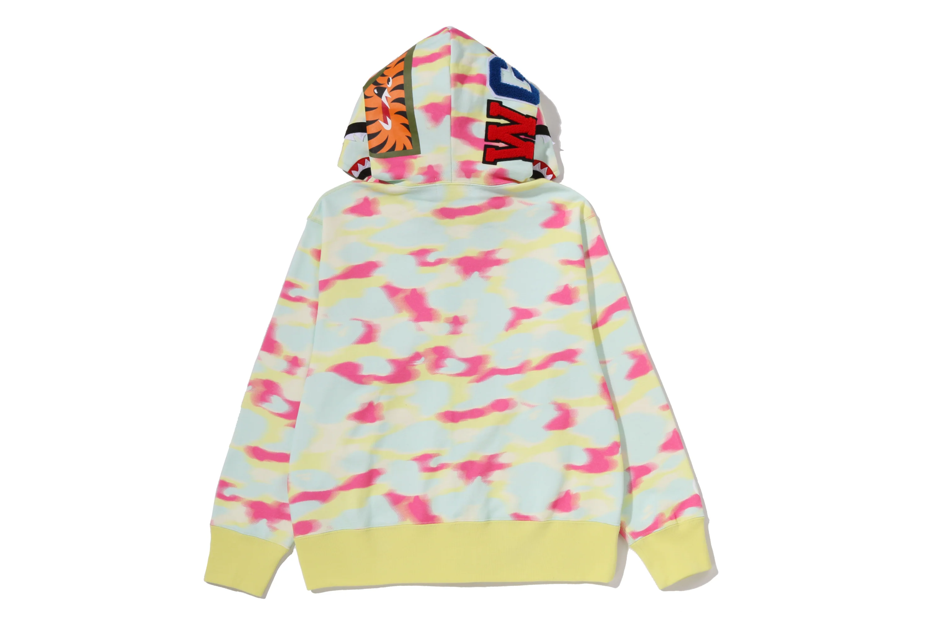 SCREEN CAMO SHARK FULL ZIP HOODIE LADIES - Image 6