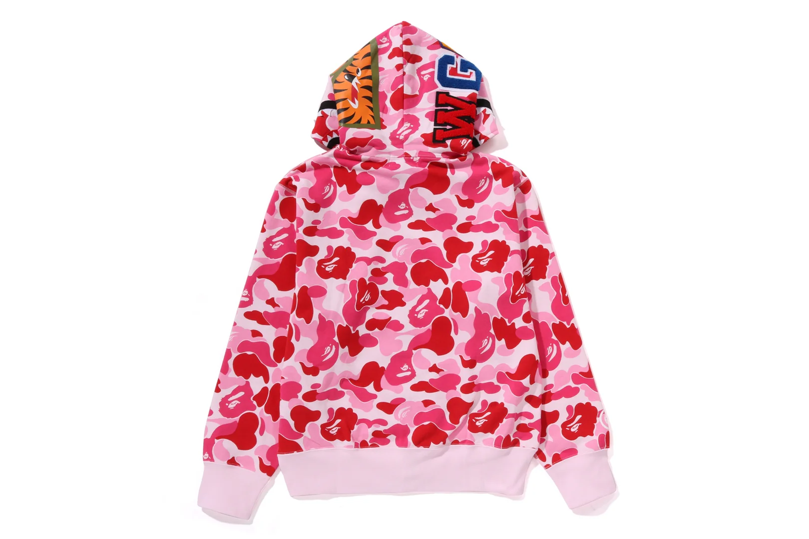 ABC CAMO SHARK FULL ZIP HOODIE LADIES - Image 9