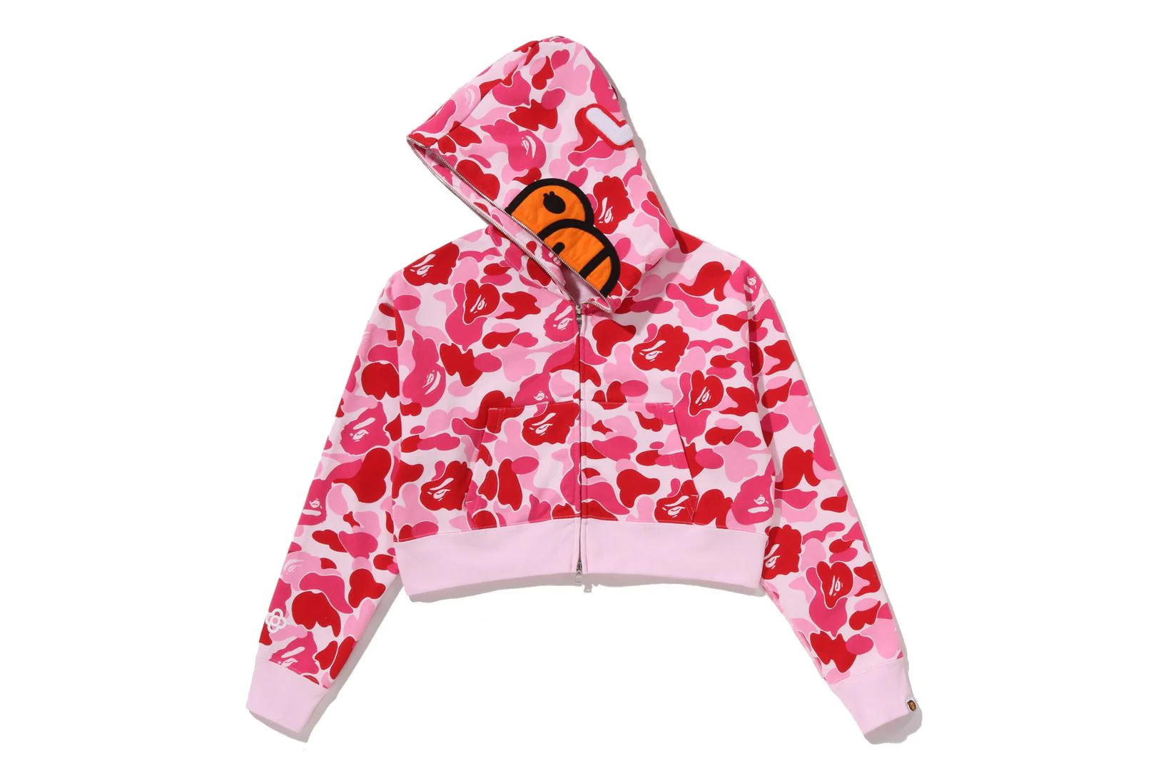 ABC CAMO BABY LISA CROPPED FULL ZIP HOODIE LADIES - Image 11