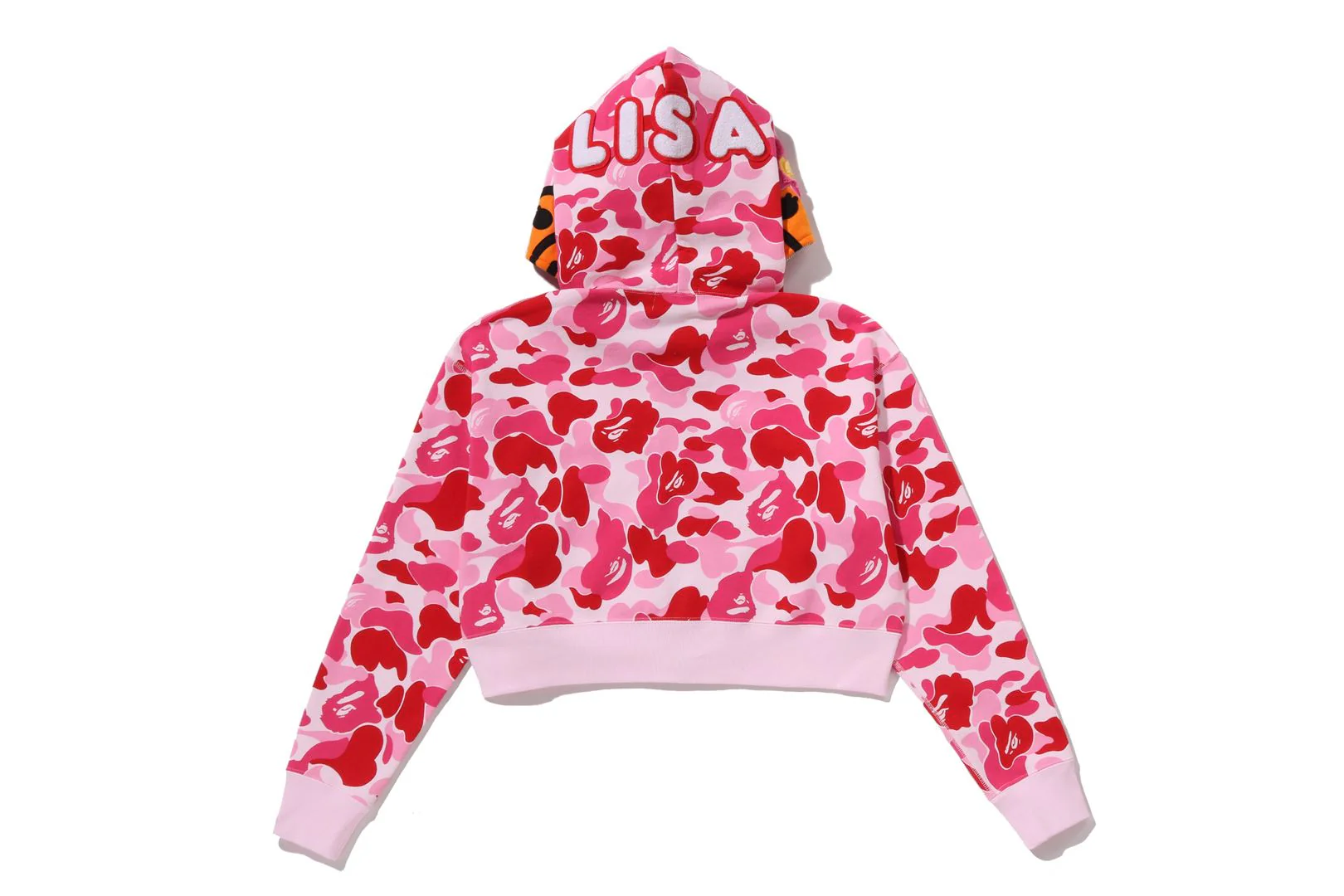 ABC CAMO BABY LISA CROPPED FULL ZIP HOODIE LADIES - Image 12