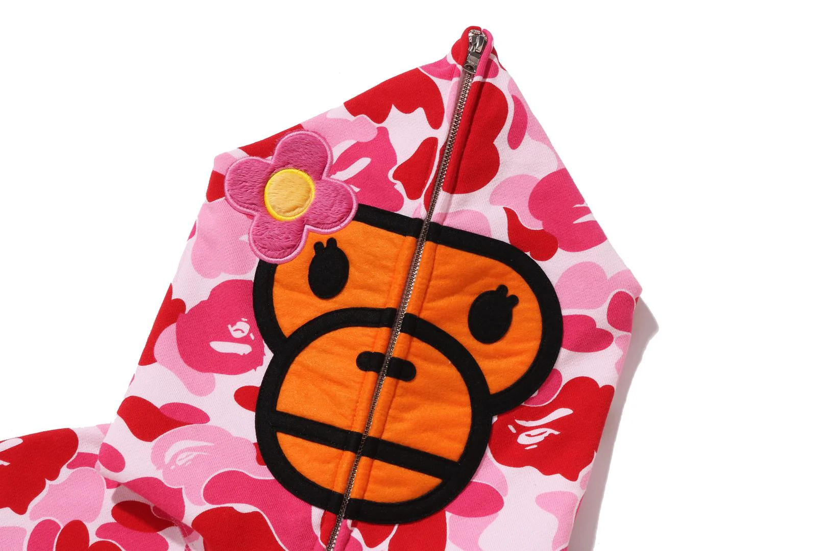 ABC CAMO BABY LISA CROPPED FULL ZIP HOODIE LADIES - Image 13