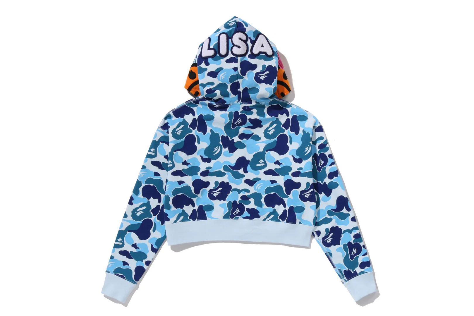 ABC CAMO BABY LISA CROPPED FULL ZIP HOODIE LADIES - Image 4