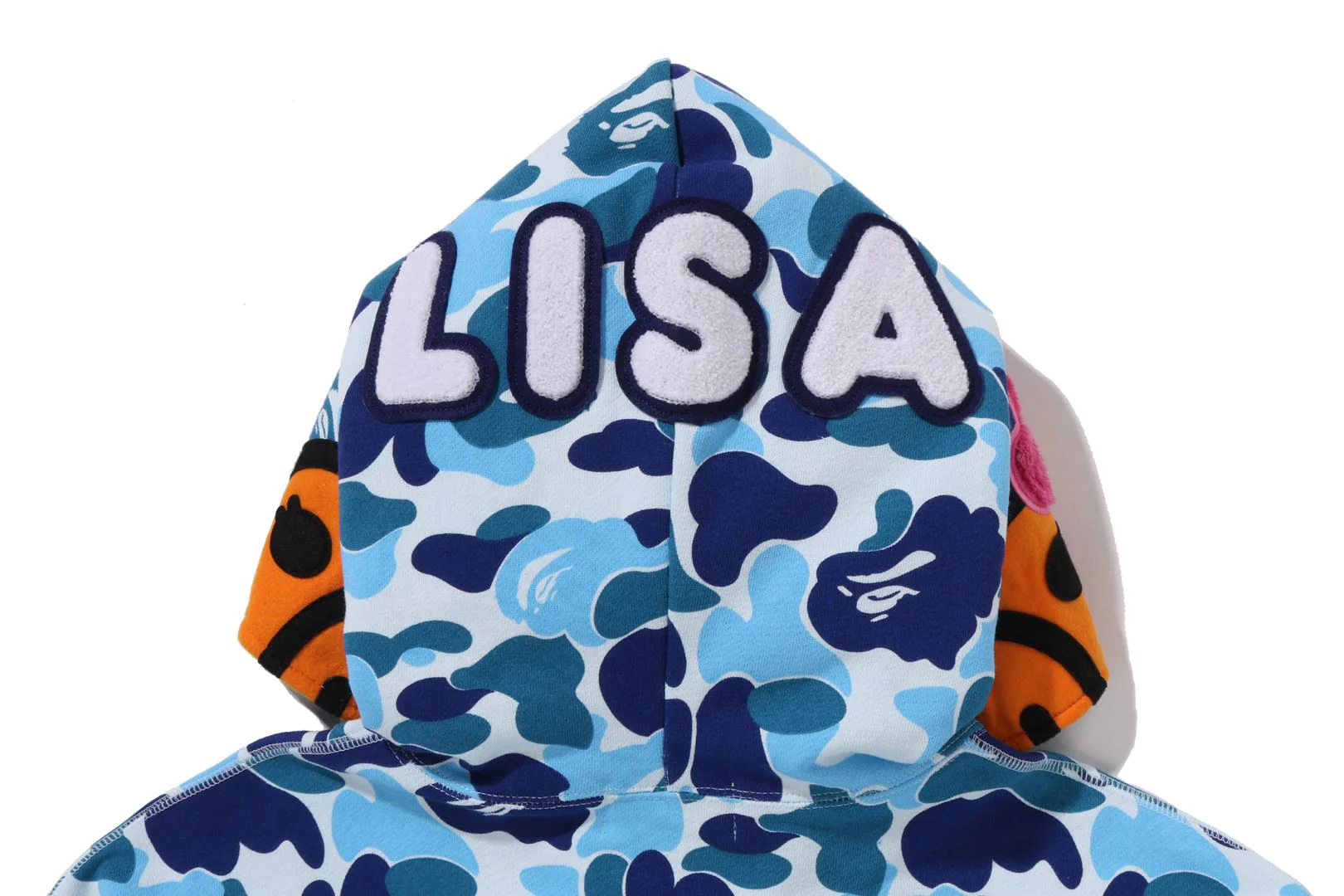 ABC CAMO BABY LISA CROPPED FULL ZIP HOODIE LADIES - Image 6