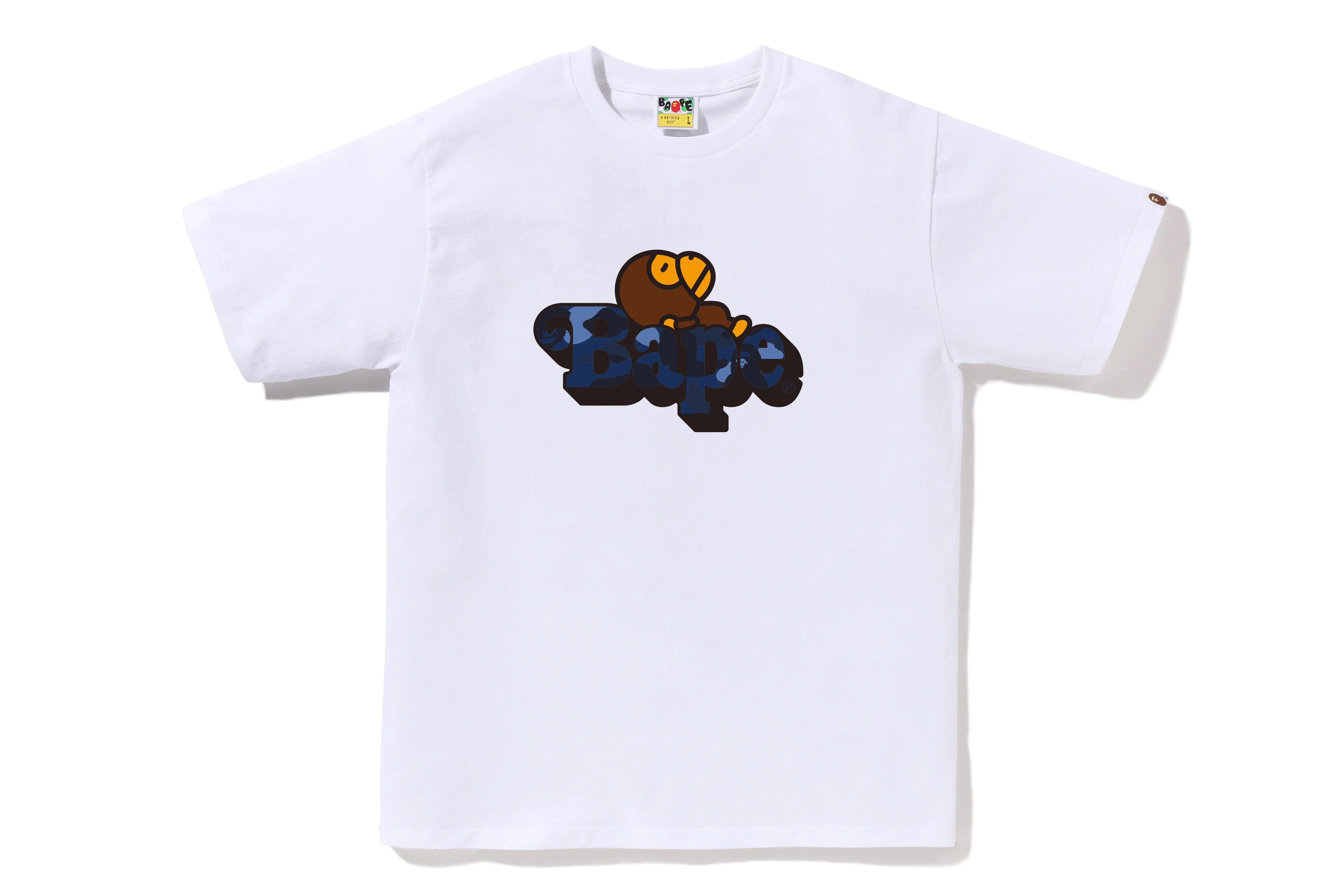 COLOR CAMO MILO ON BAPE TEE - Image 4