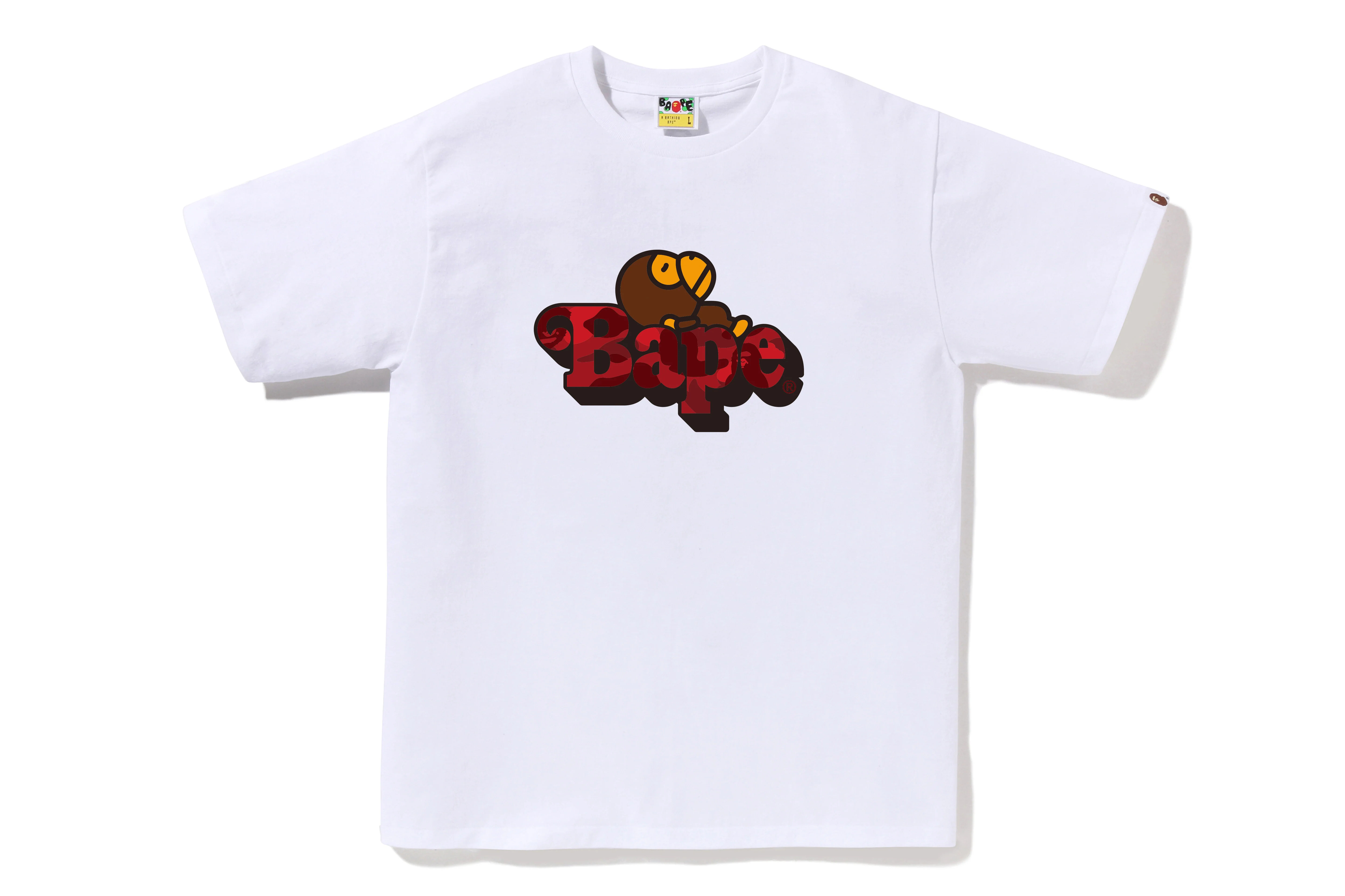 COLOR CAMO MILO ON BAPE TEE - Image 5