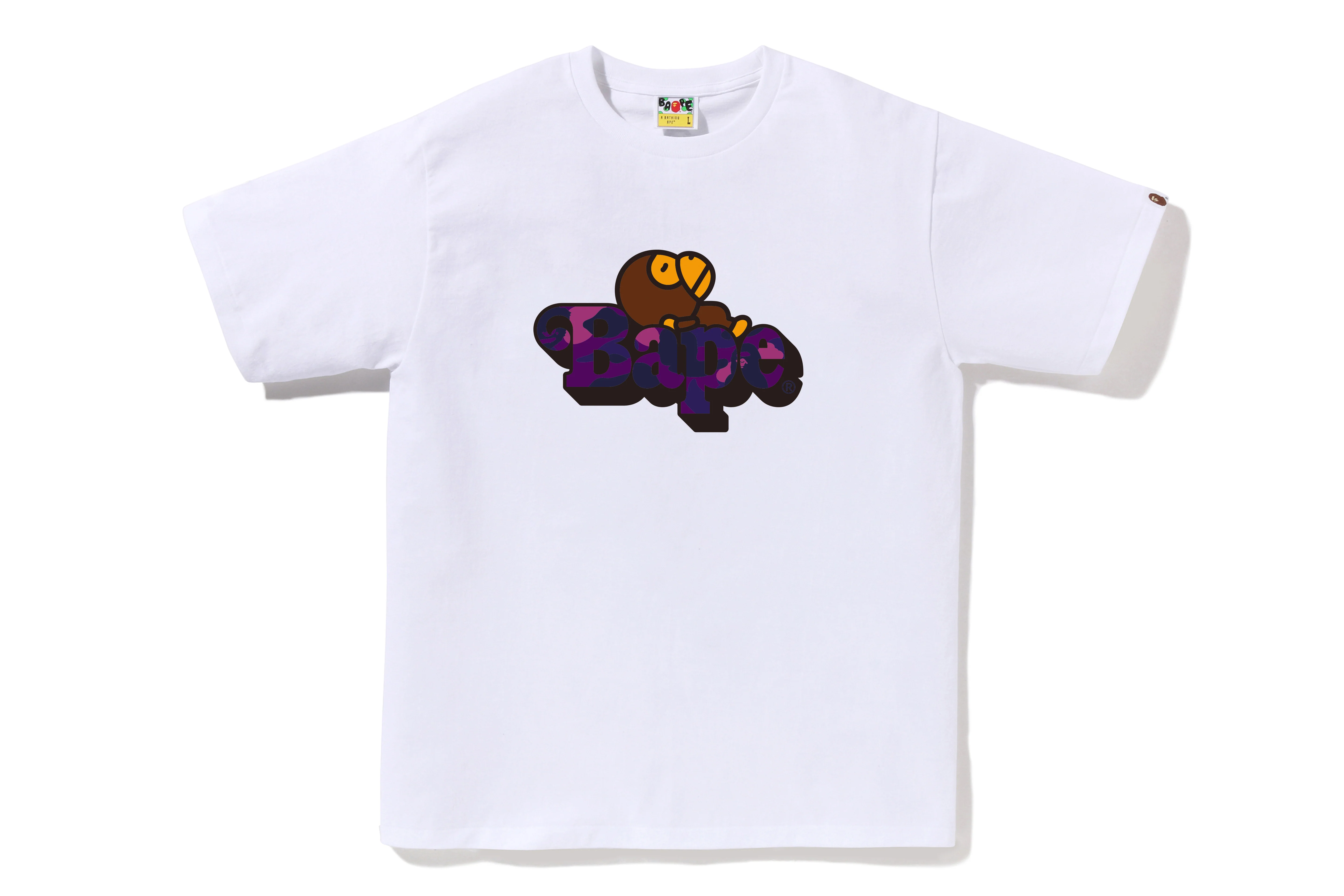 COLOR CAMO MILO ON BAPE TEE - Image 6