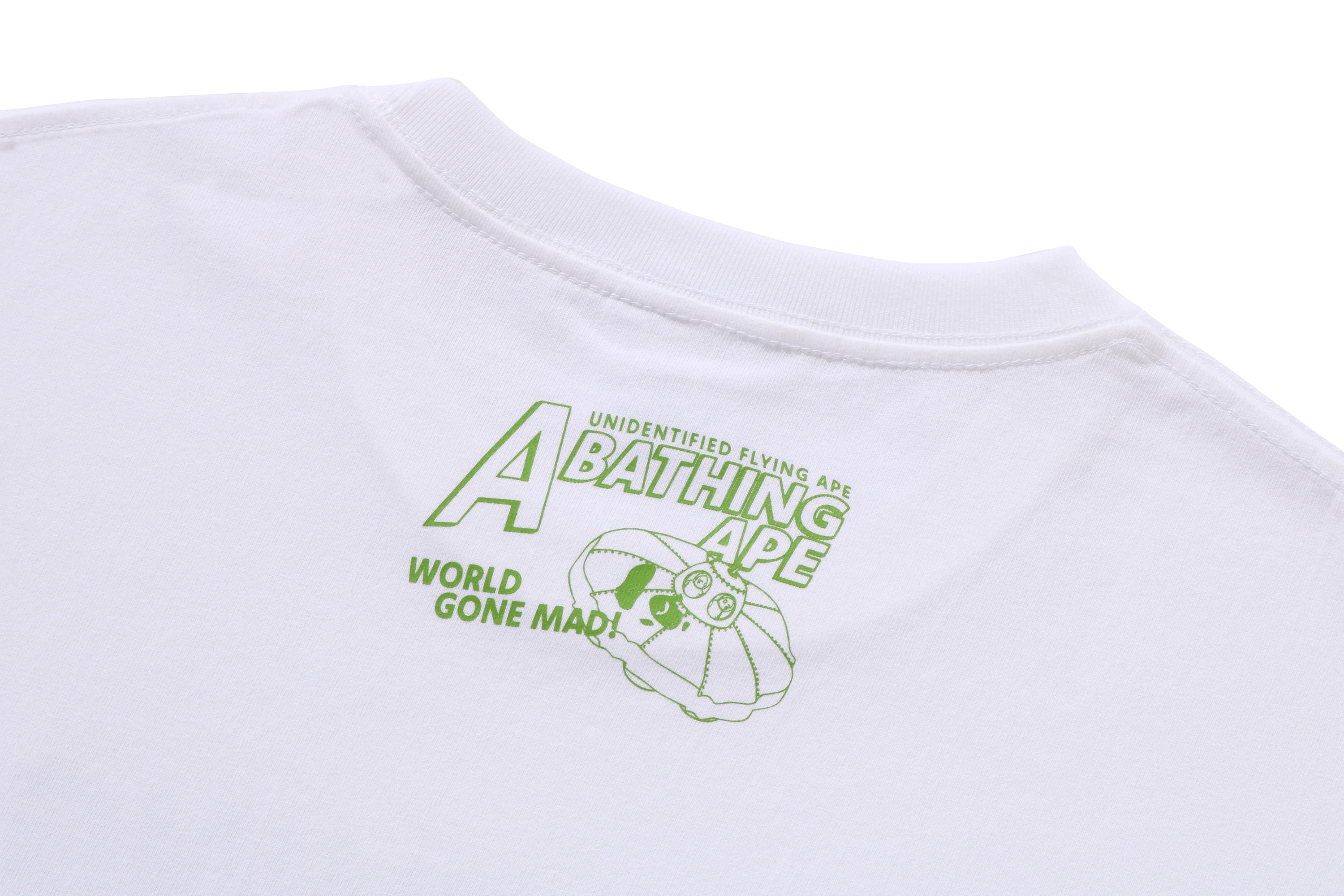 APE HEAD UFO ON MOON TEE - Image 8
