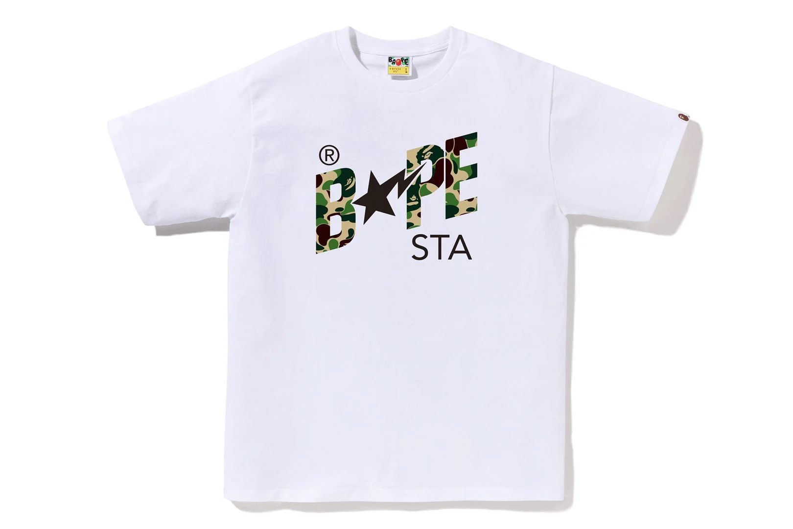 ABC CAMO BAPE STA LOGO TEE - Image 11