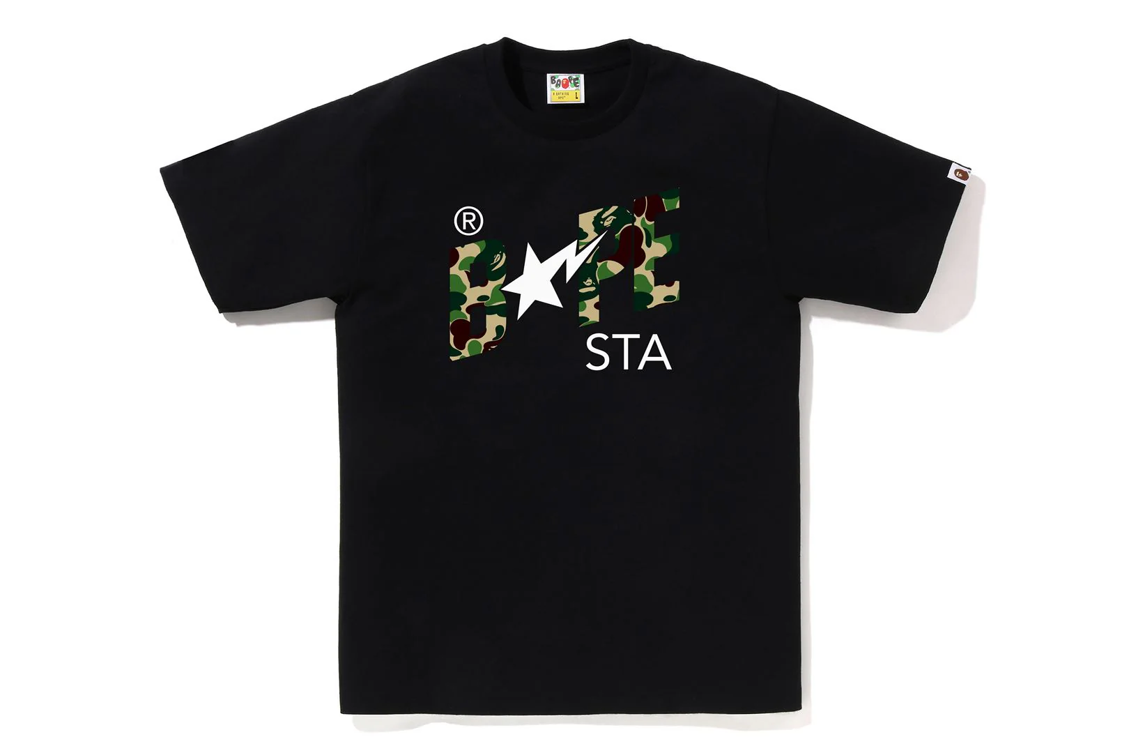 ABC CAMO BAPE STA LOGO TEE - Image 3