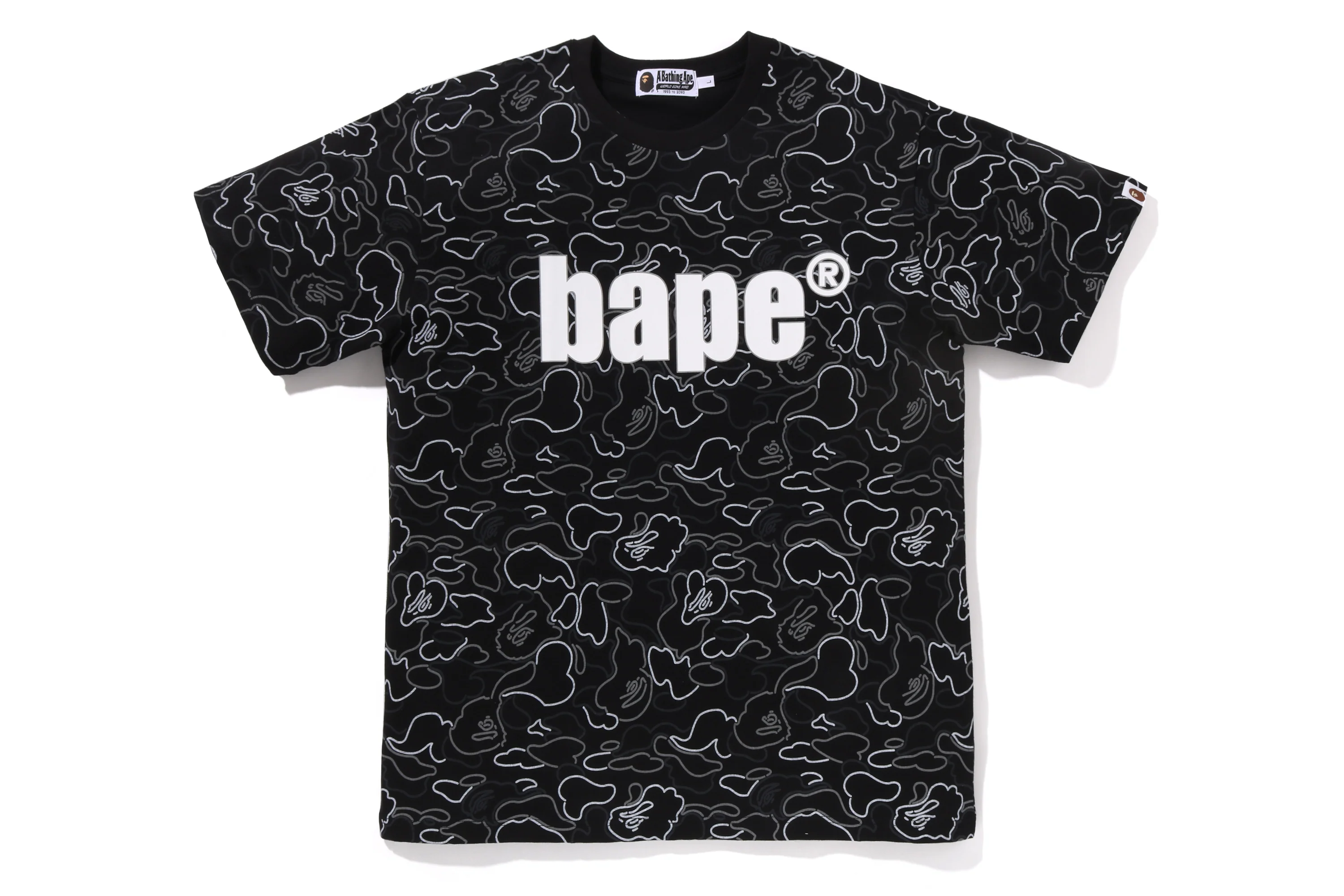 NEON CAMO BAPE TEE