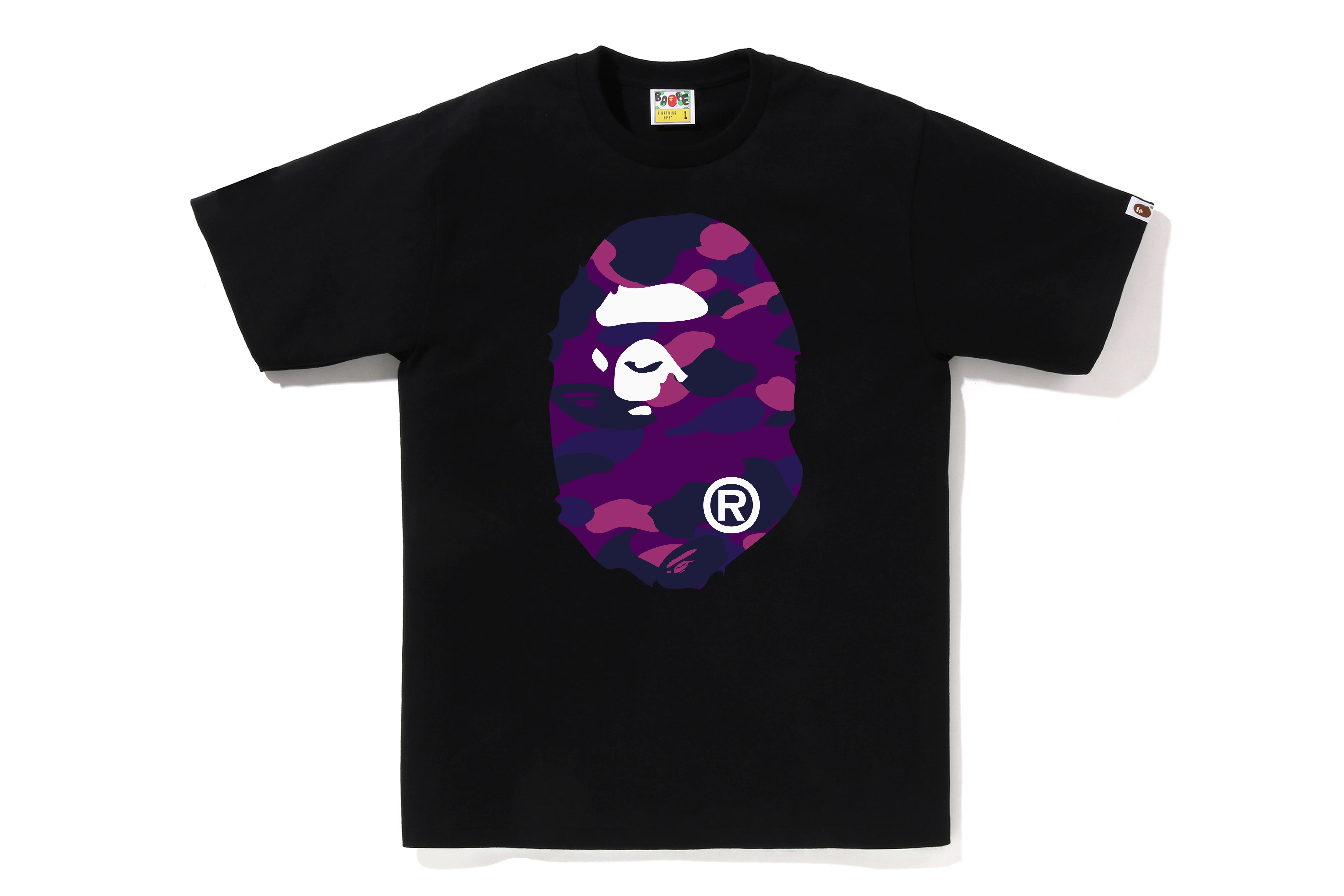COLOR CAMO BIG APE HEAD TEE - Image 3
