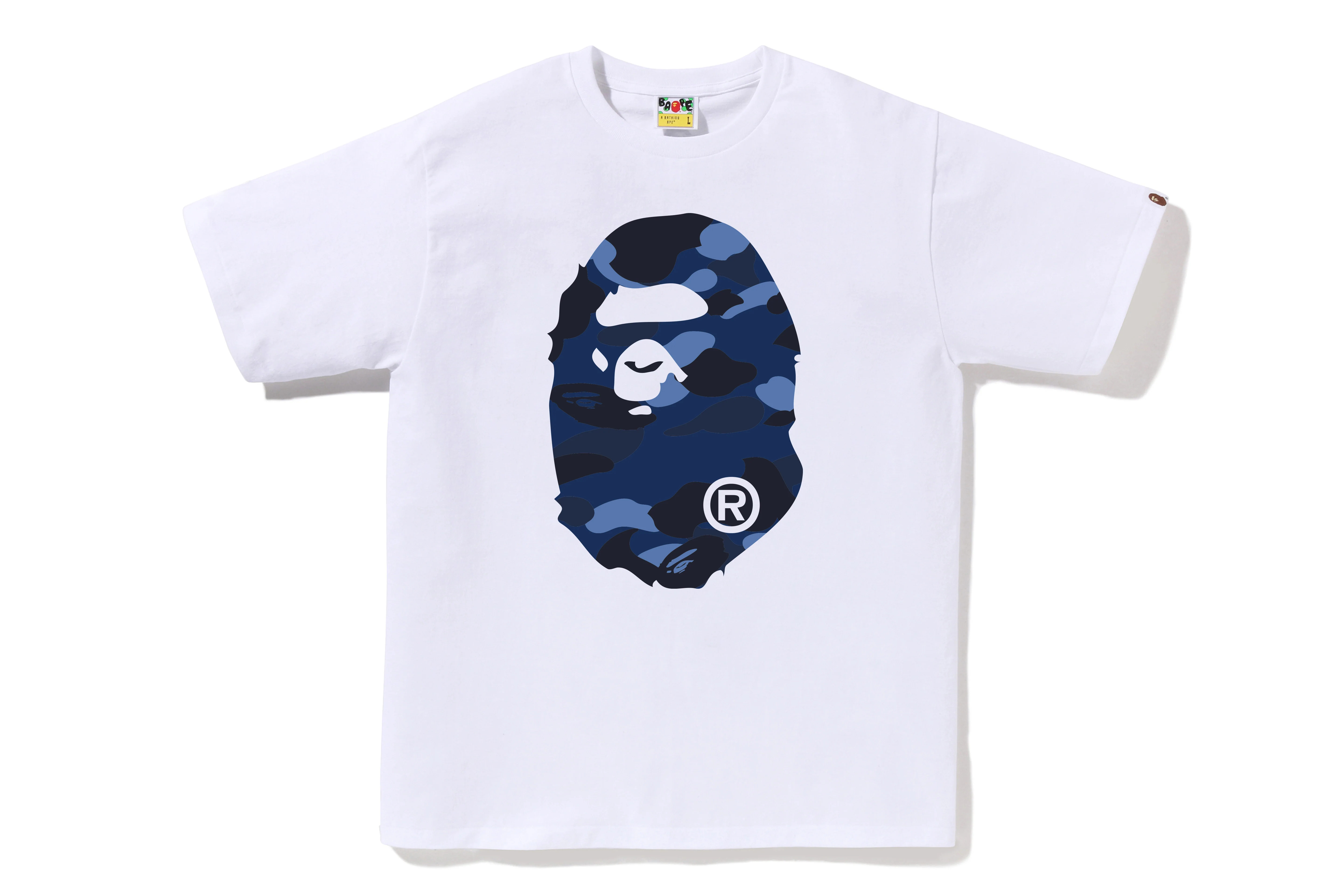 COLOR CAMO BIG APE HEAD TEE - Image 4