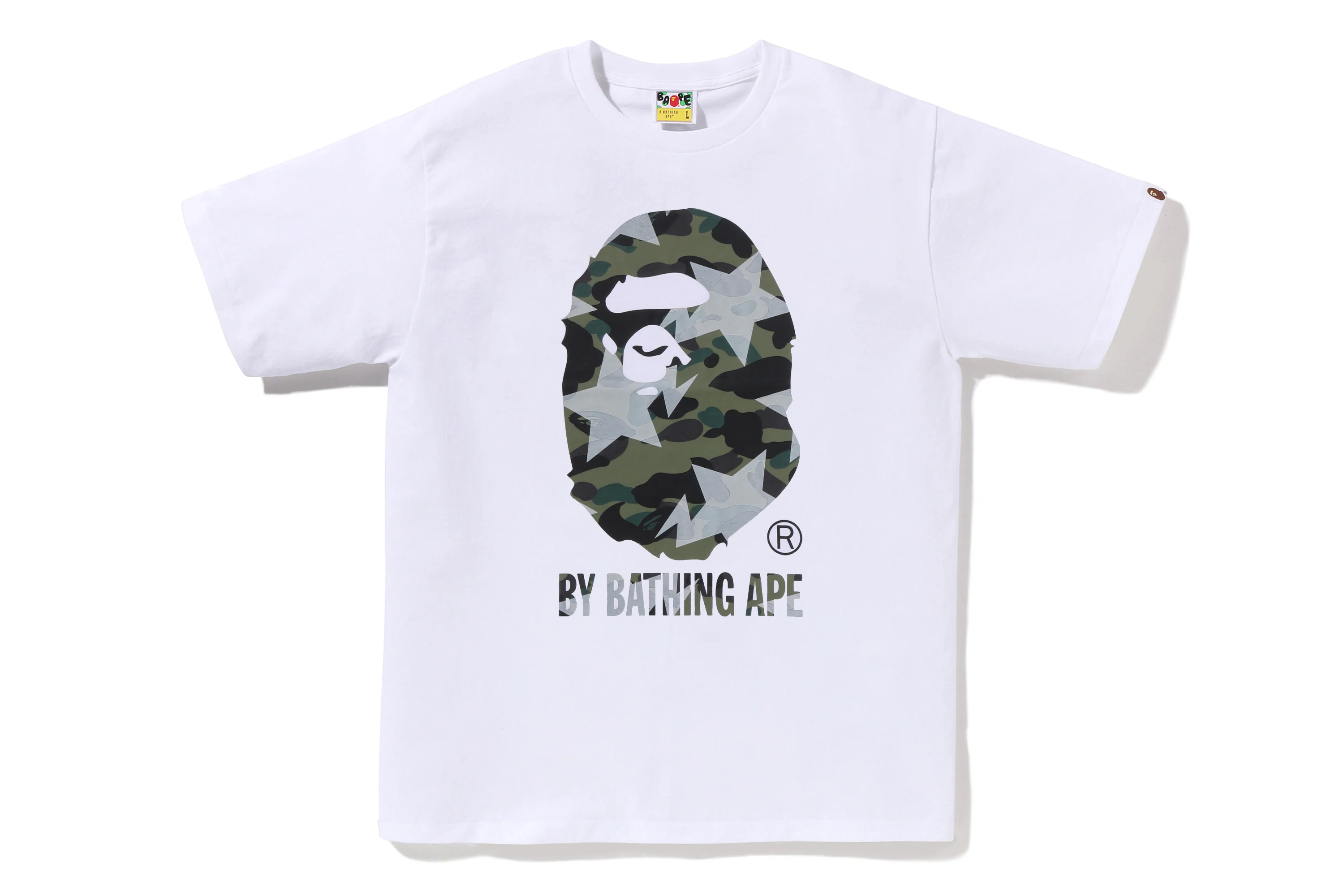 STA OVER PRINT 1ST CAMO BY BATHING APE TEE - Image 3