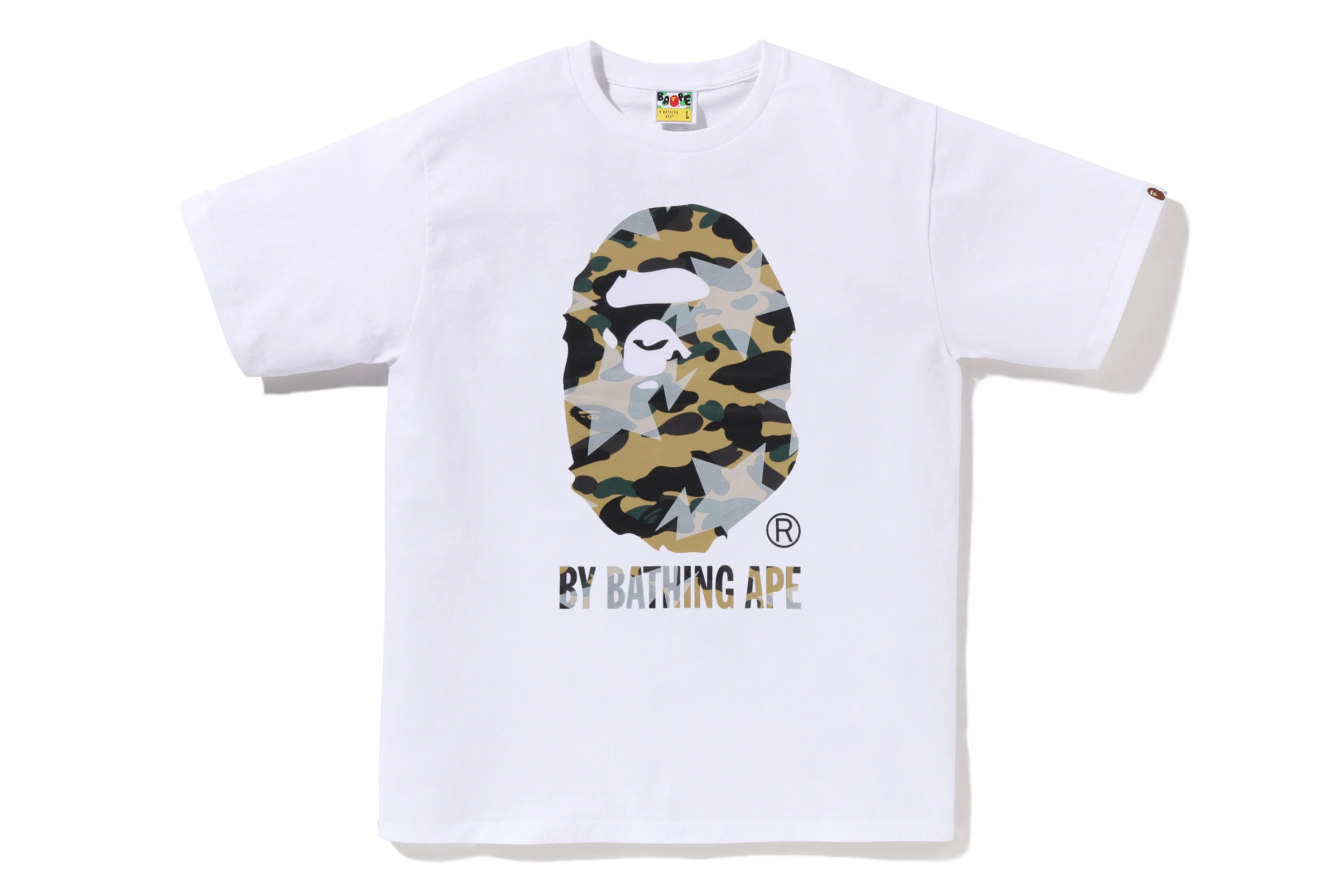 STA OVER PRINT 1ST CAMO BY BATHING APE TEE - Image 4