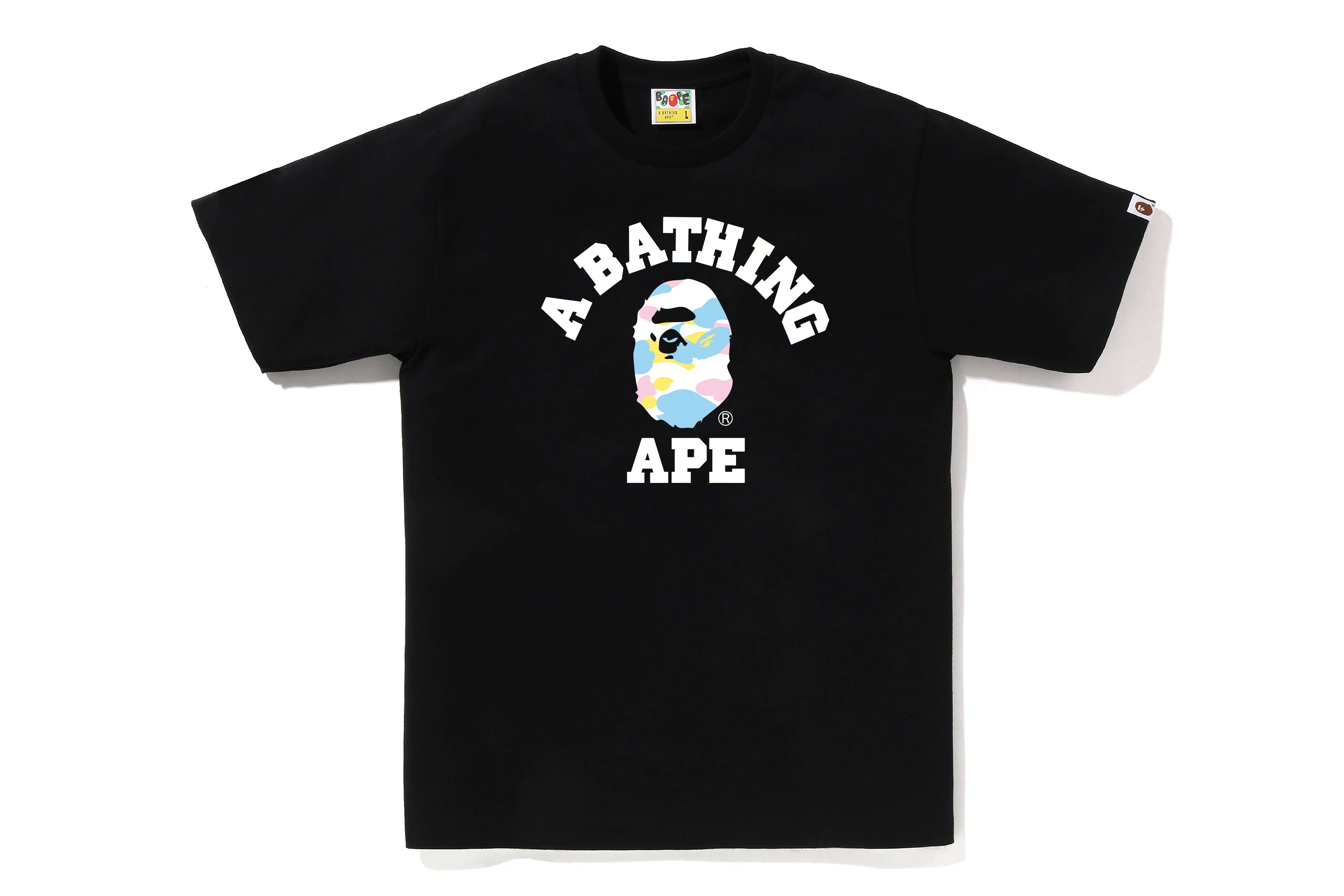 NEW MULTI CAMO COLLEGE TEE