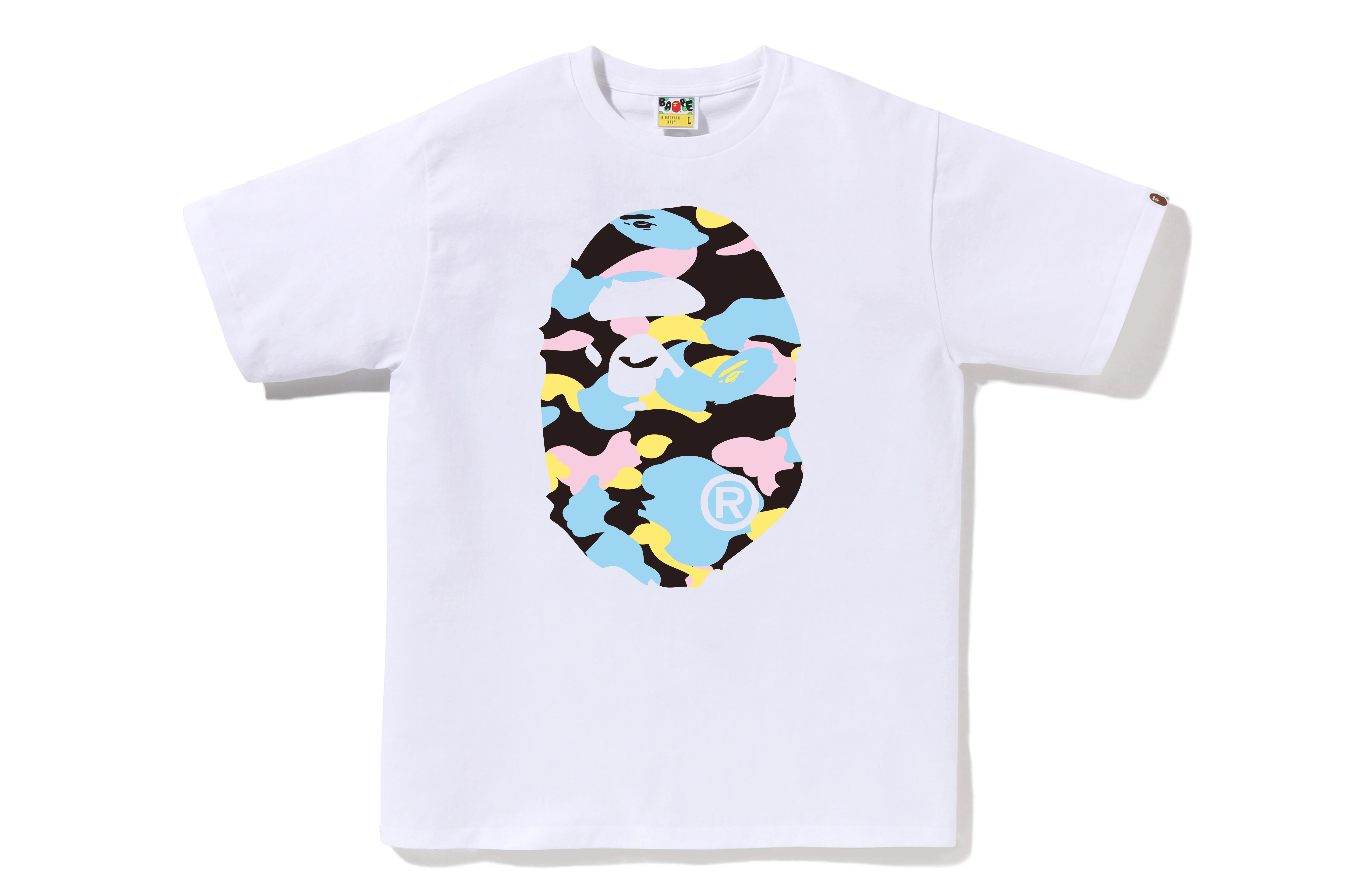 NEW MULTI CAMO BIG APE HEAD TEE - Image 2