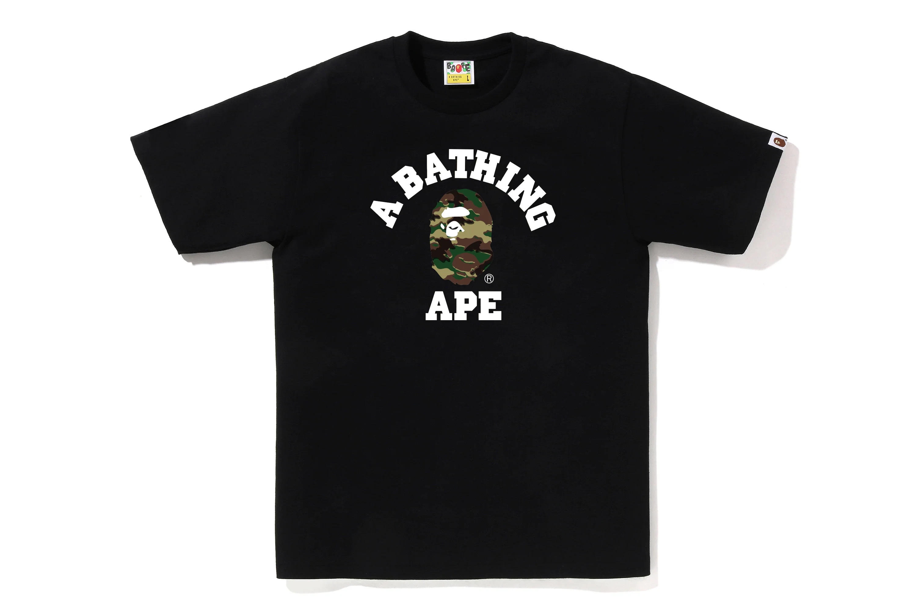 GLITCH WOODLAND CAMO COLLEGE TEE