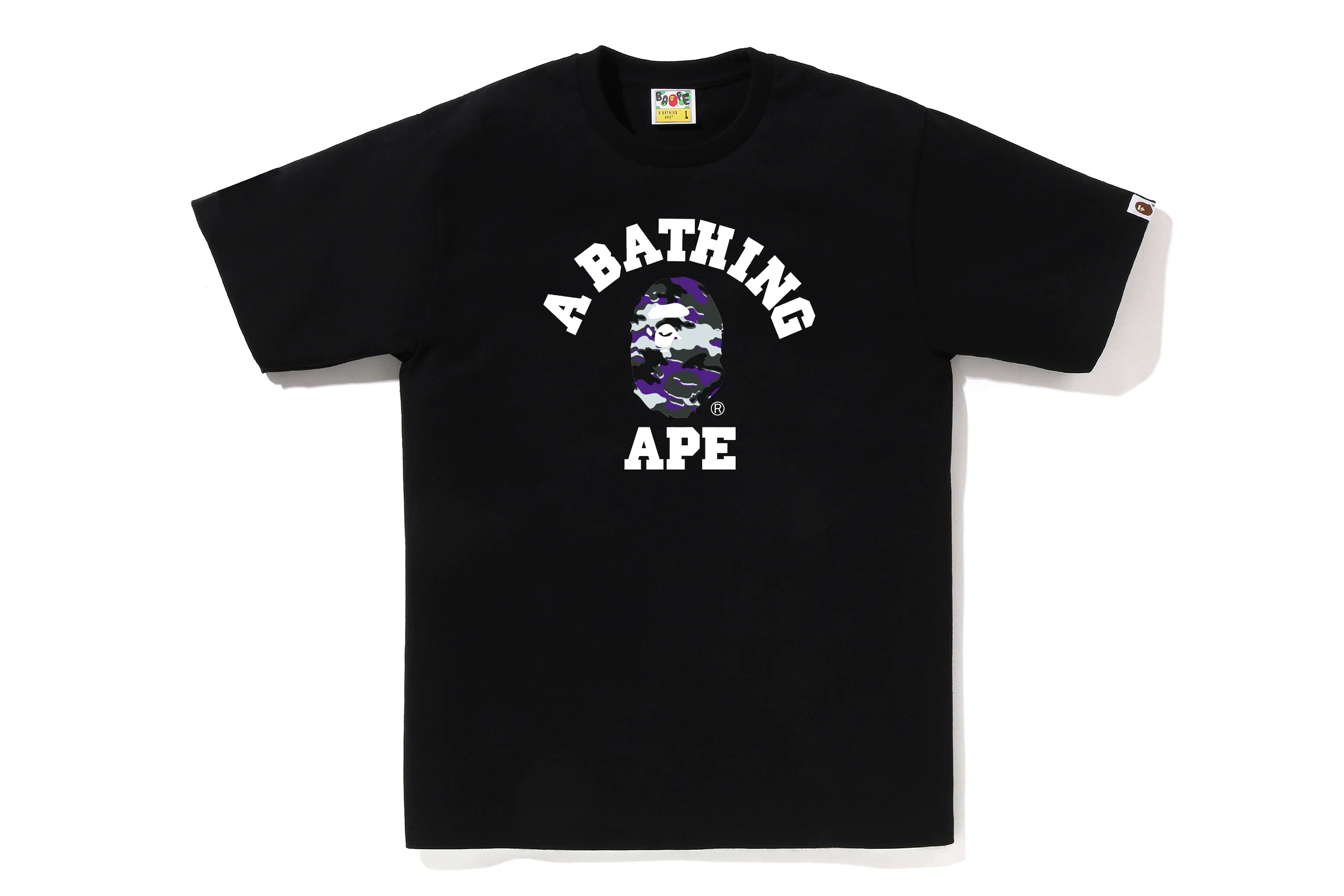 GLITCH WOODLAND CAMO COLLEGE TEE - Image 2