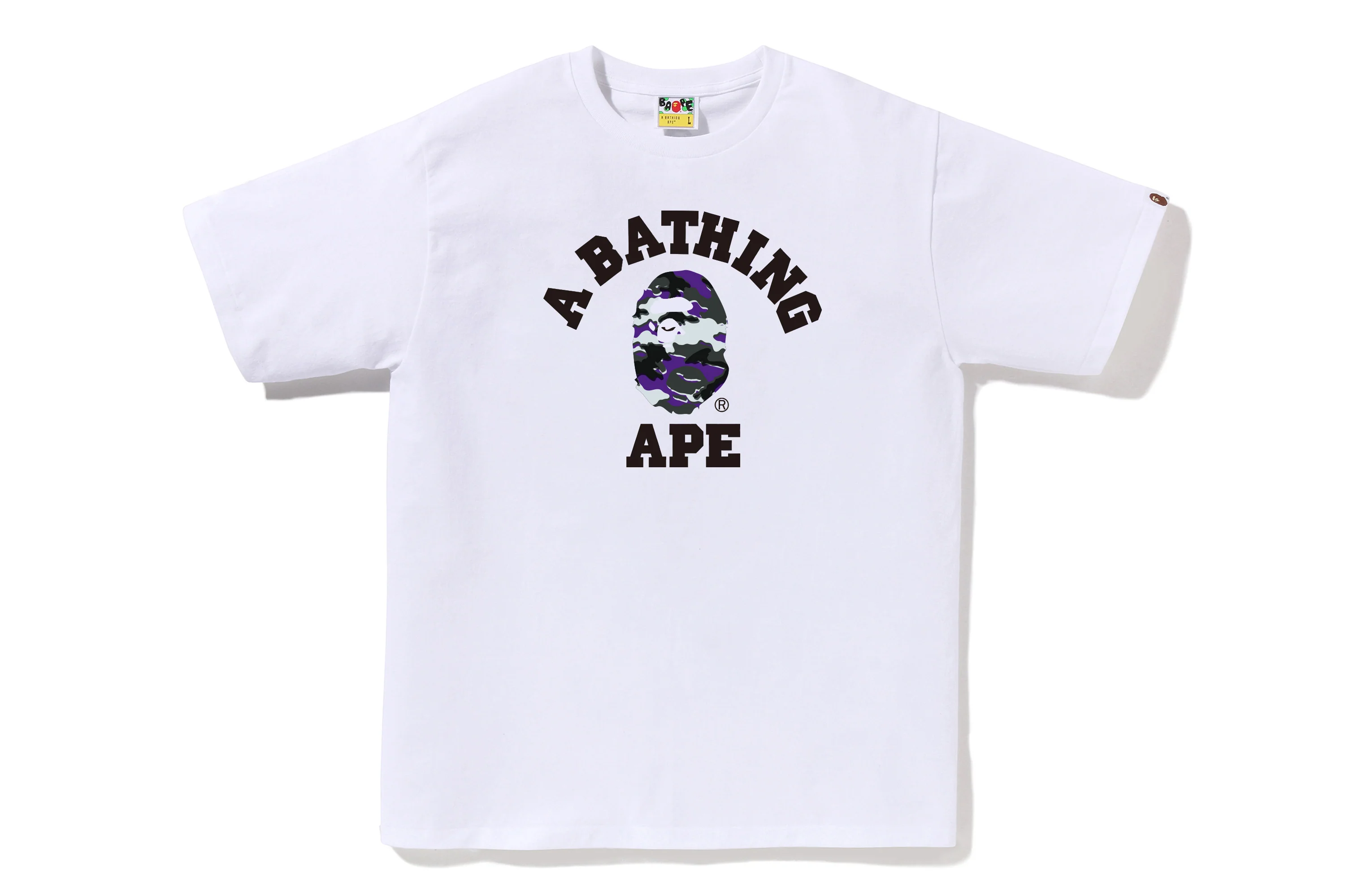 GLITCH WOODLAND CAMO COLLEGE TEE - Image 4