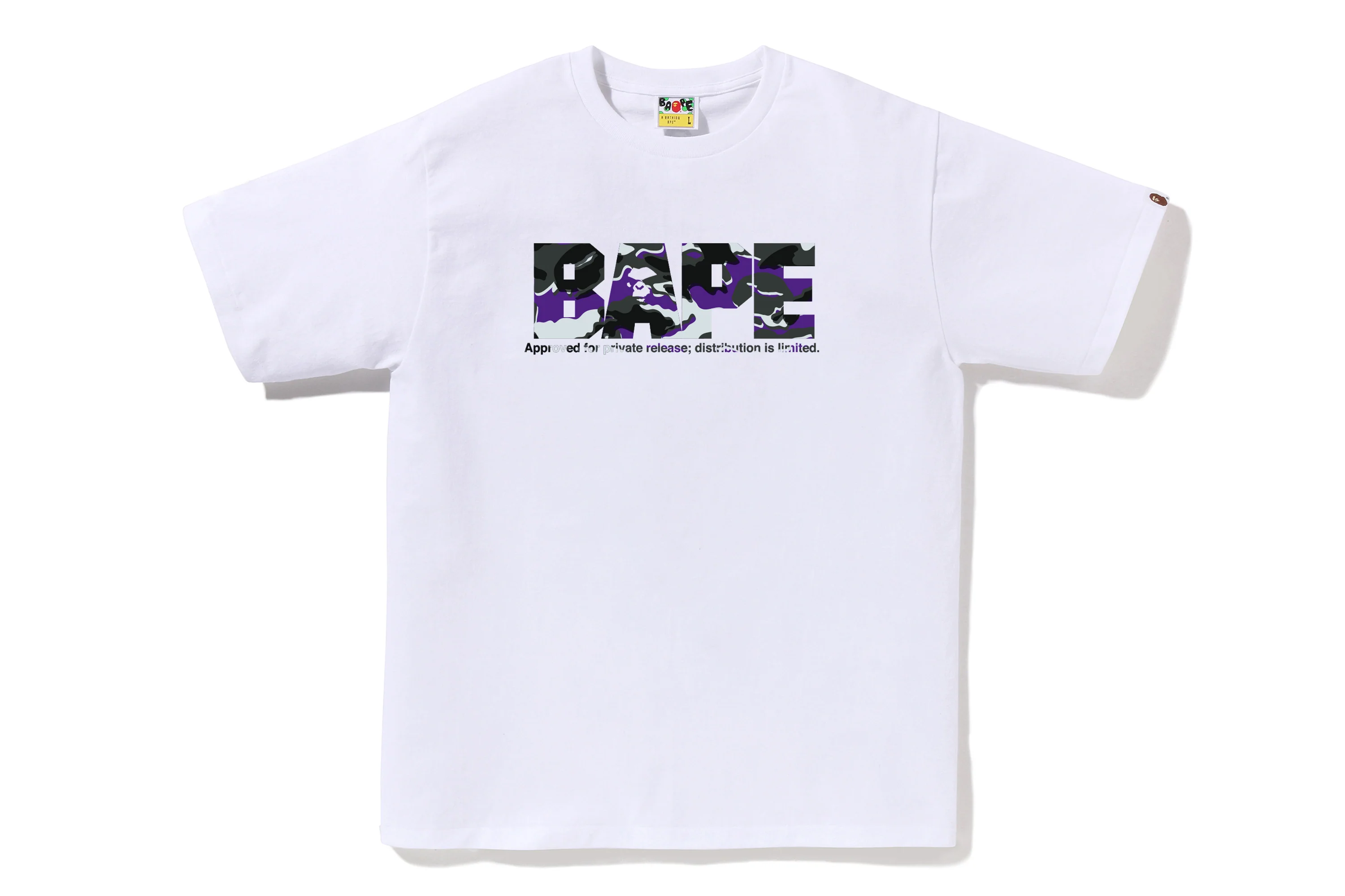 GLITCH WOODLAND CAMO ARMY BAPE TEE - Image 2