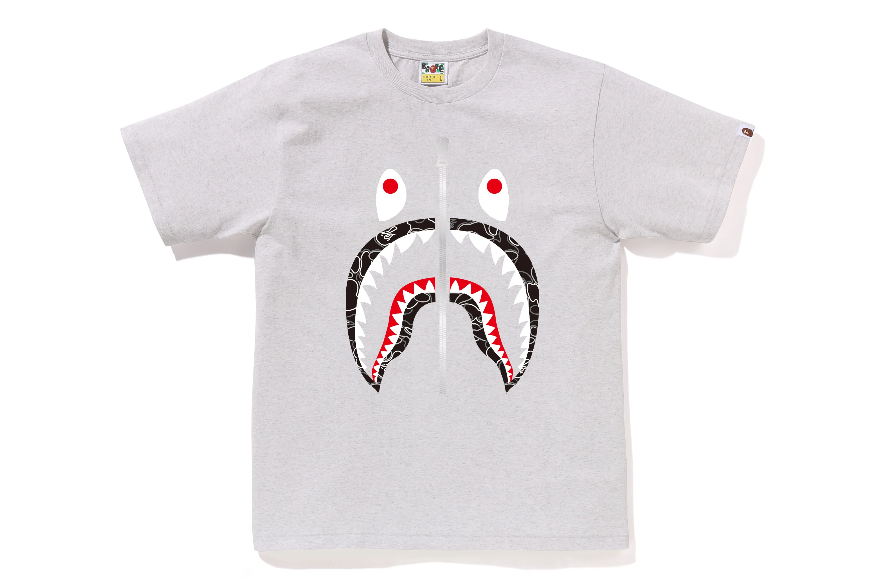 NEON CAMO SHARK TEE - Image 2